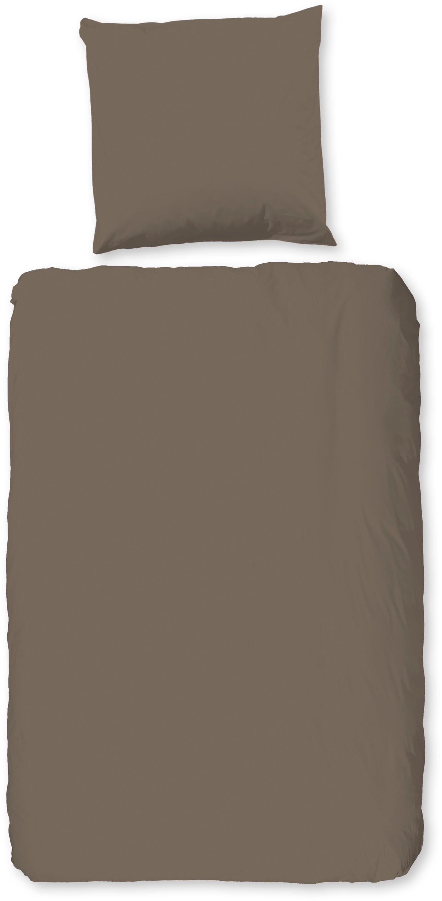 PURE luxury collection Bettwäsche "Pure uni" 2 Stk. tlg. Mikrofaser, Pflege günstig online kaufen