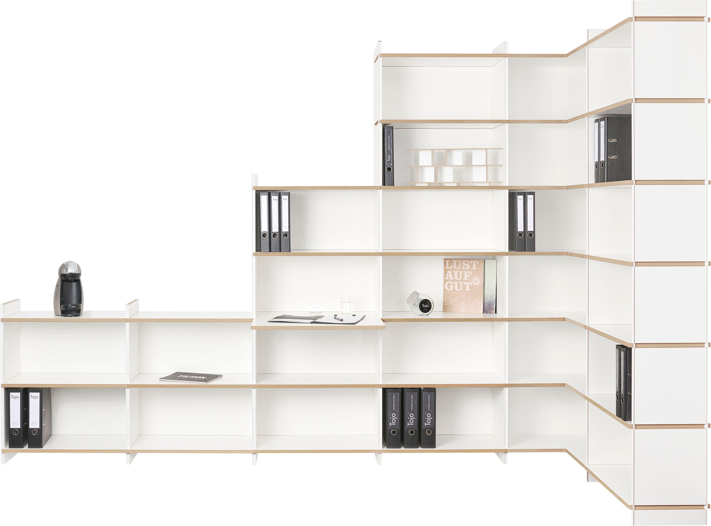 Thumbnail - Tojo Mehrzweckregal "mehrfach" verschiedene Module, die miteinander kombiniert werden können