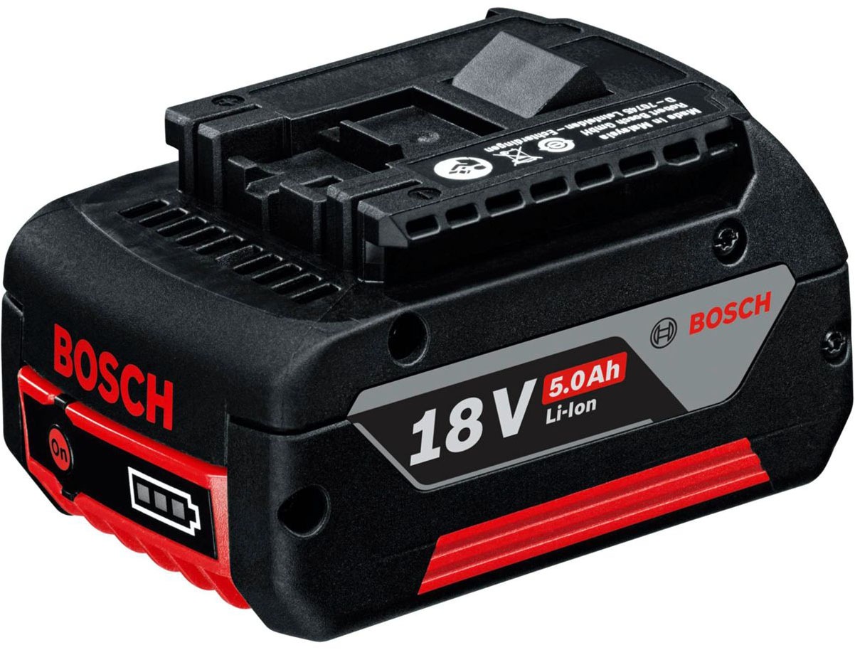 Akku "GBA 18V 5.0Ah", 18 Vschwarz, BOSCH PROFESSIONAL, Akkumulatoren, 18 V, 5 Ah