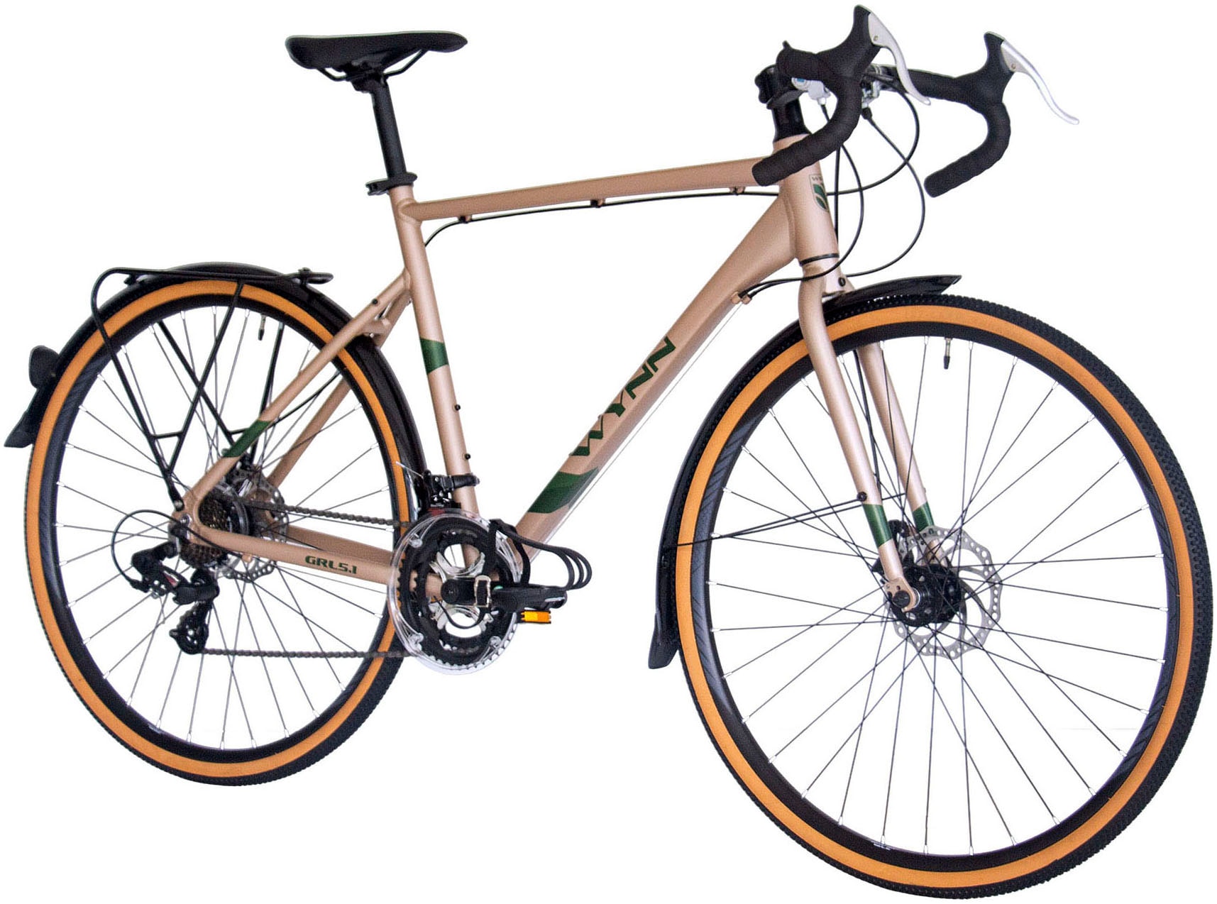 WYNN Gravelbike »GRL5.1« 14 Gang Shimano Tourney Schaltwerk Kettenschaltung