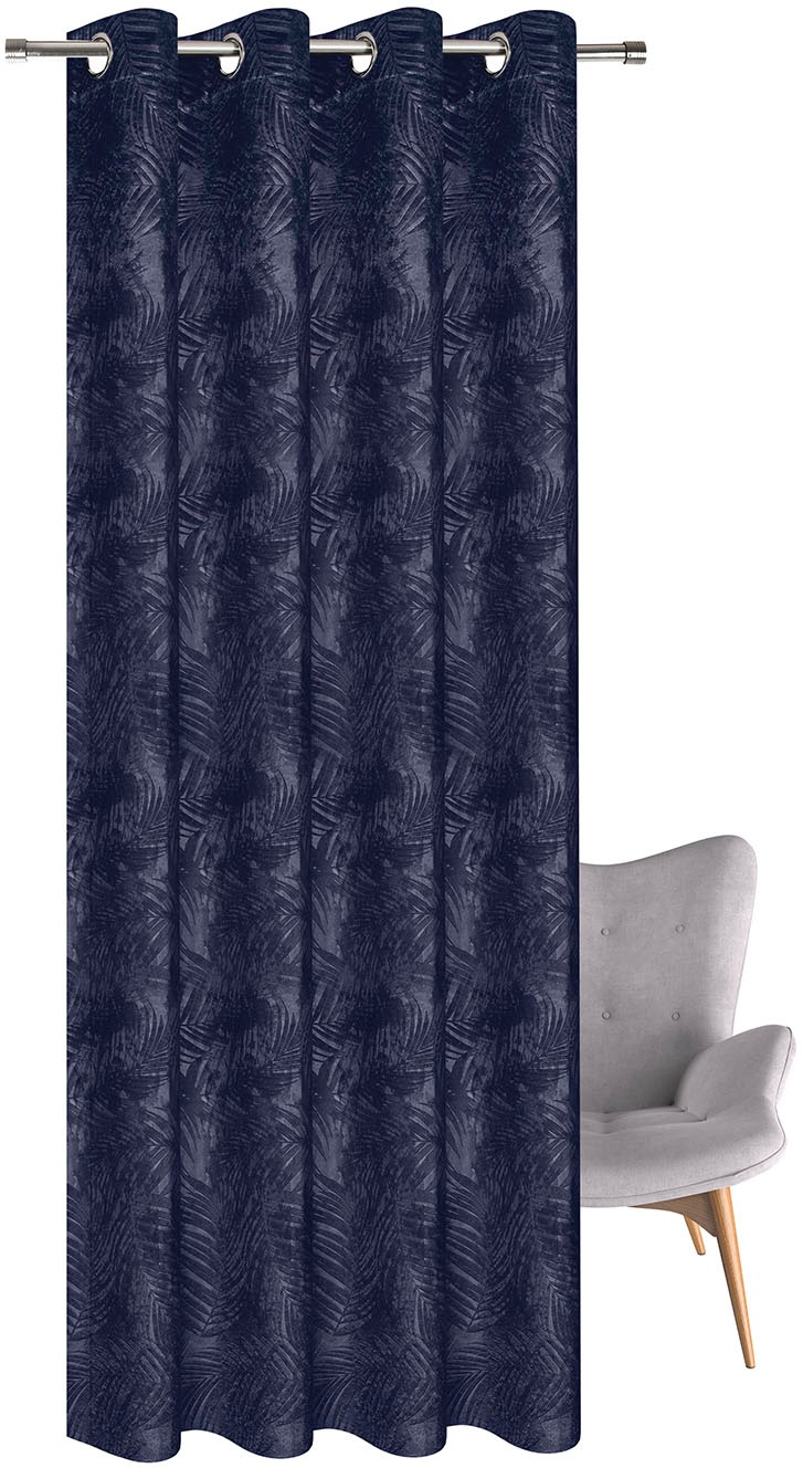 Gerster Vorhang "Leana" Ösen 1 Stk. tlg. Blickdichter Ösenschal "Leana" günstig online kaufen