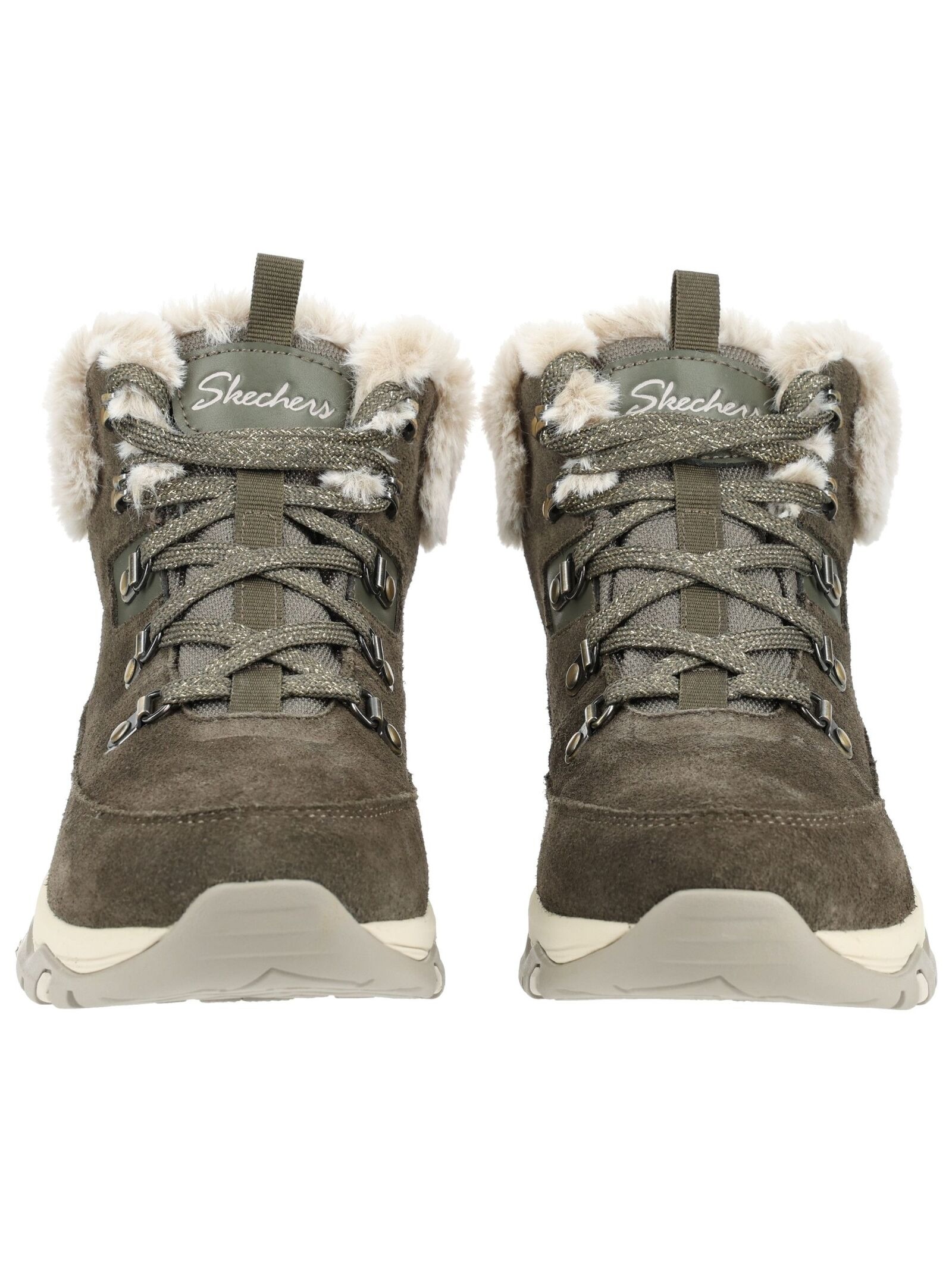 Skechers Schnürstiefelette »Skechers Stiefelette Veloursleder«