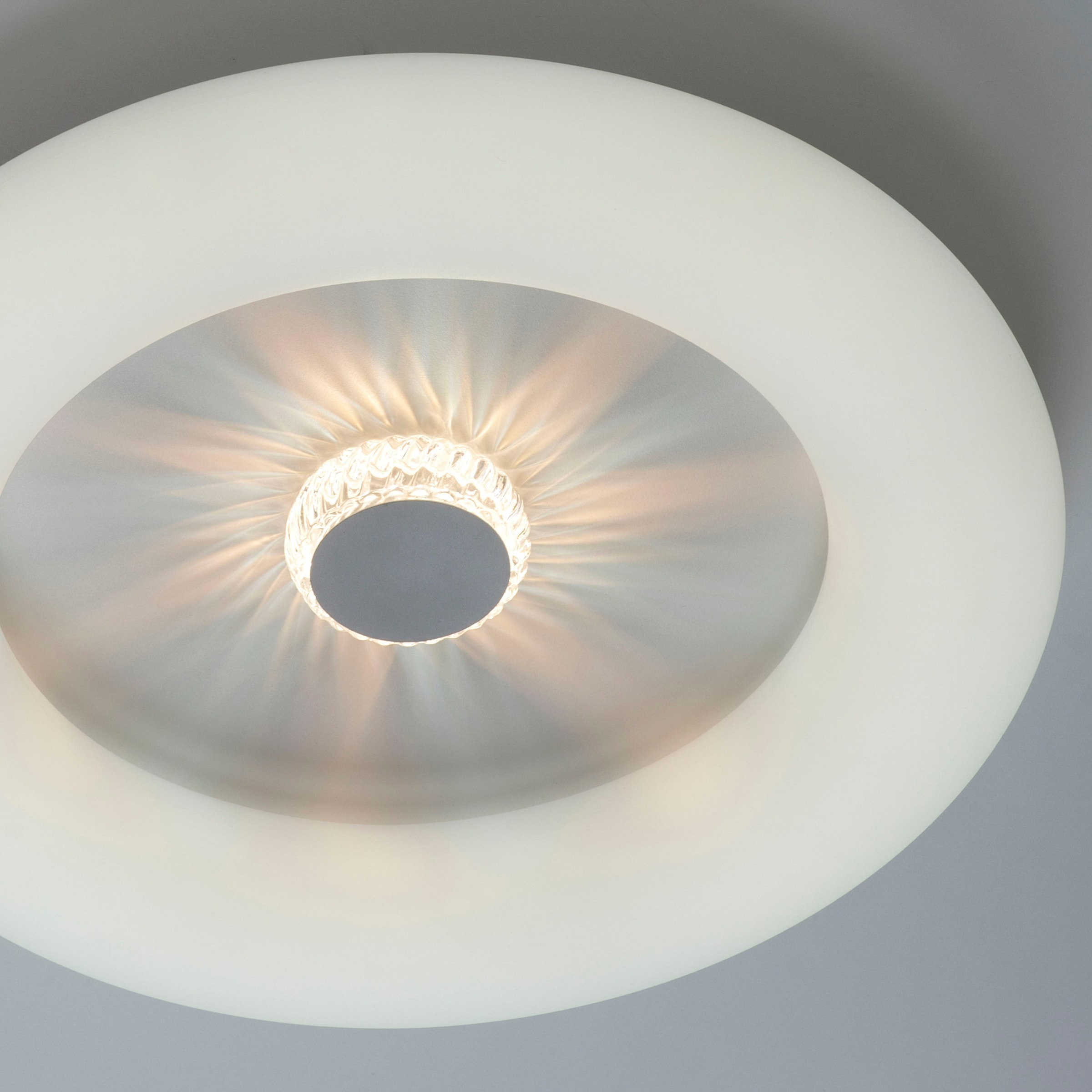 JUST LIGHT Deckenleuchte »VERTIGO«, 1 flammig, Leuchtmittel LED-Board | LED fest integriert, CCT über Fernbedienung, Funk inkl., separat steuerbar über FB, Memory