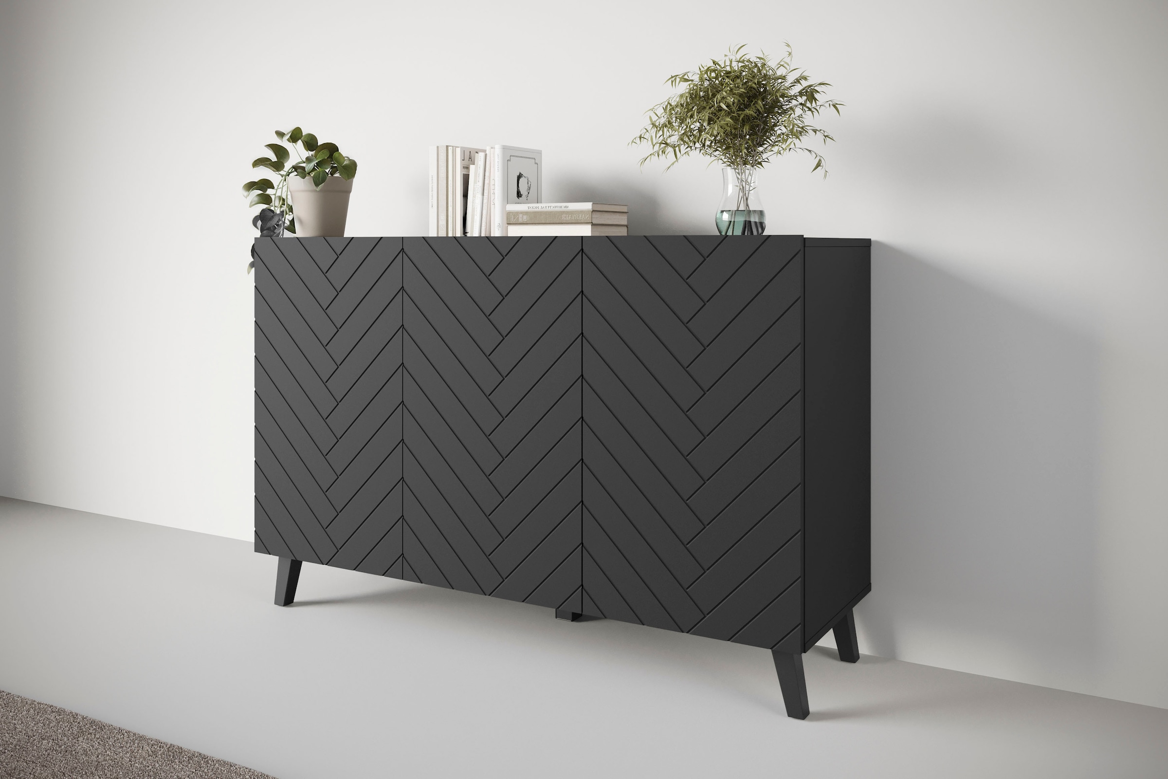 INOSIGN Sideboard "SIDEBOARD PHUKET", (1 St.), Modernes Sideboard mit 6 Fäc günstig online kaufen