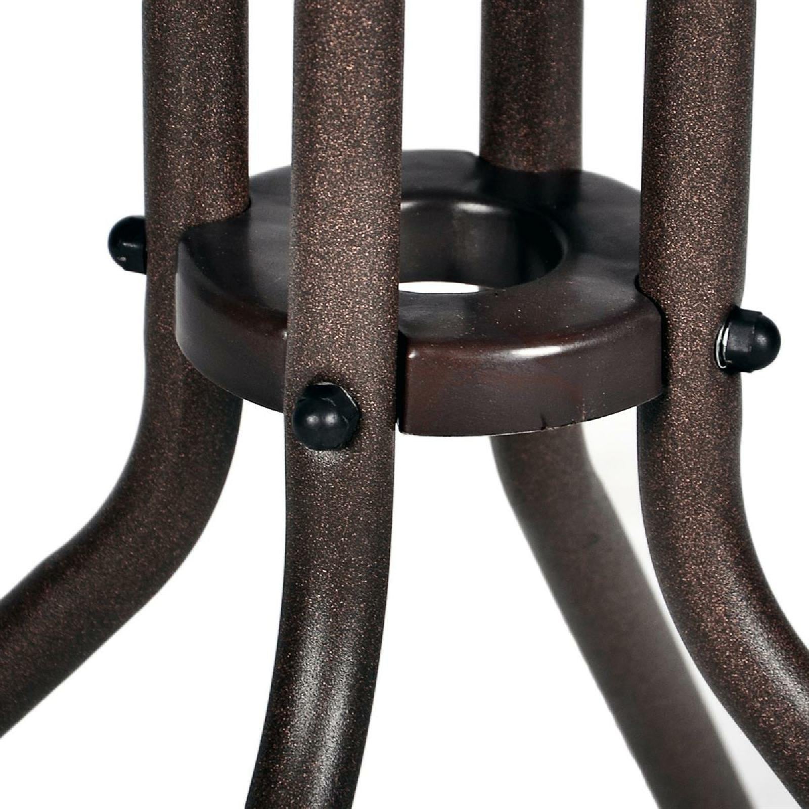 VCM Garten-Essgruppe »3-tlg. Bistroset Balkon Stuhl Tisch Set Braun«