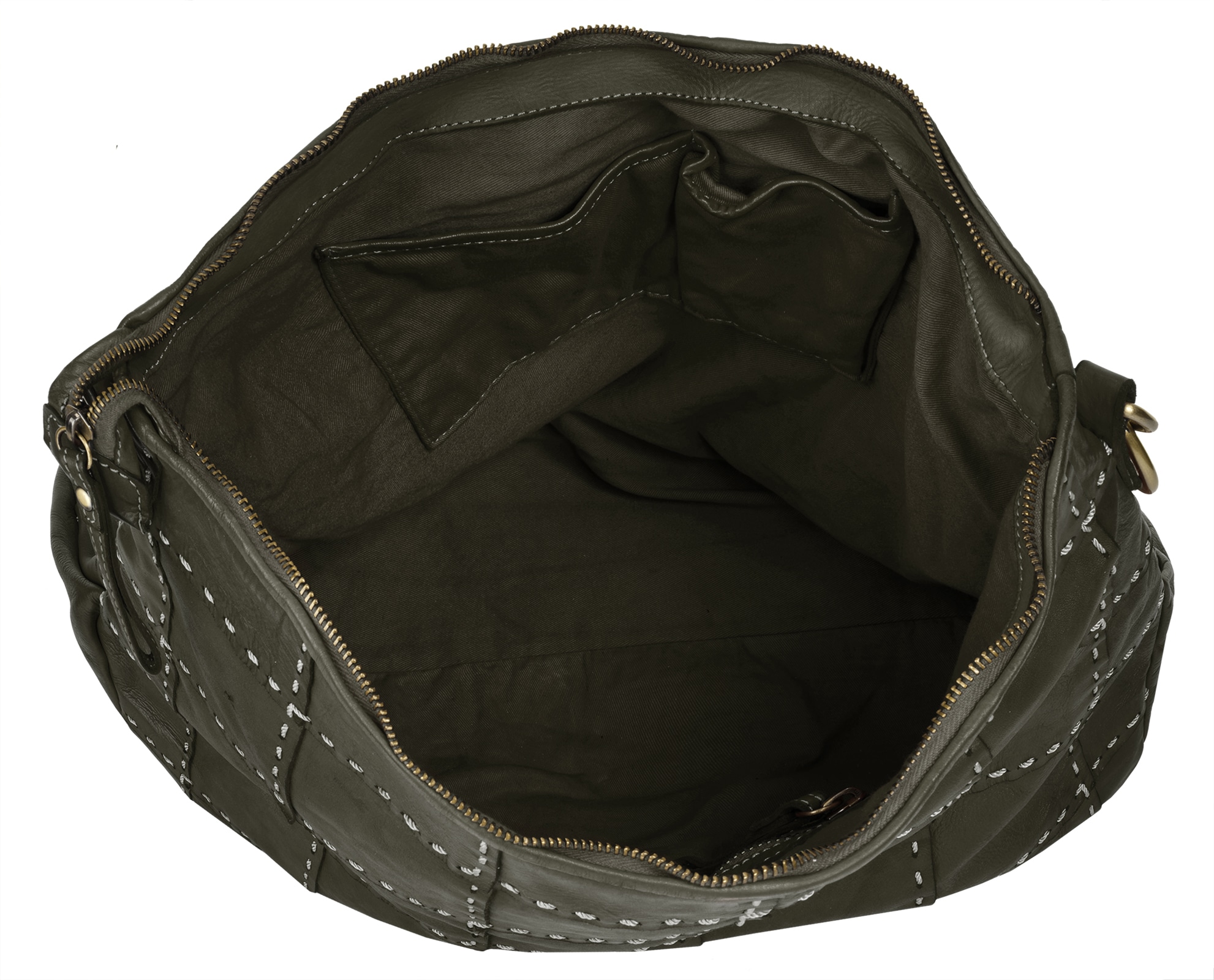 Samantha Look Shopper, echt Leder, Made in Italy