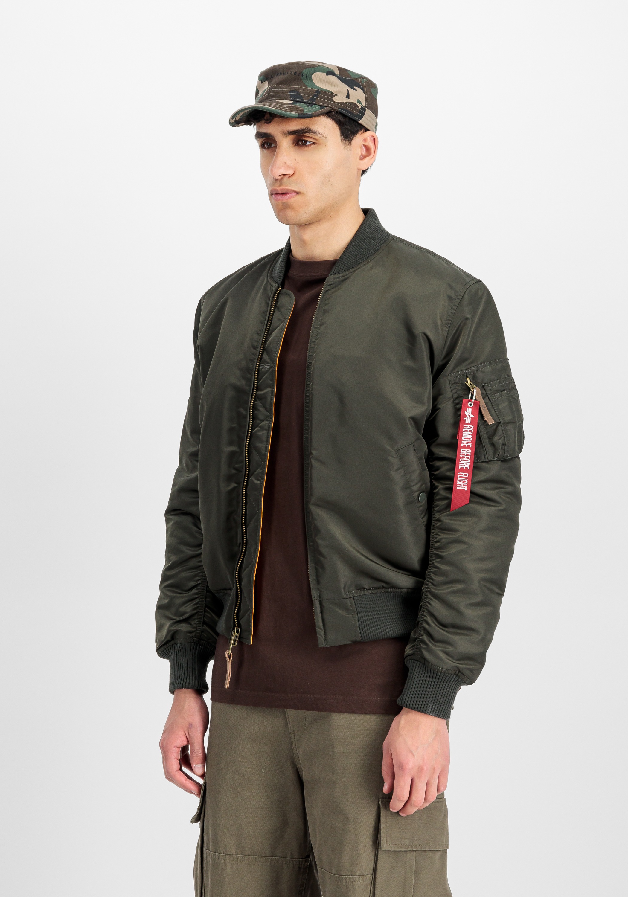Alpha Industries Bomberjacke »Alpha Industries Men - Bomber Jackets MA-1 VF Vintage Fit 59«
