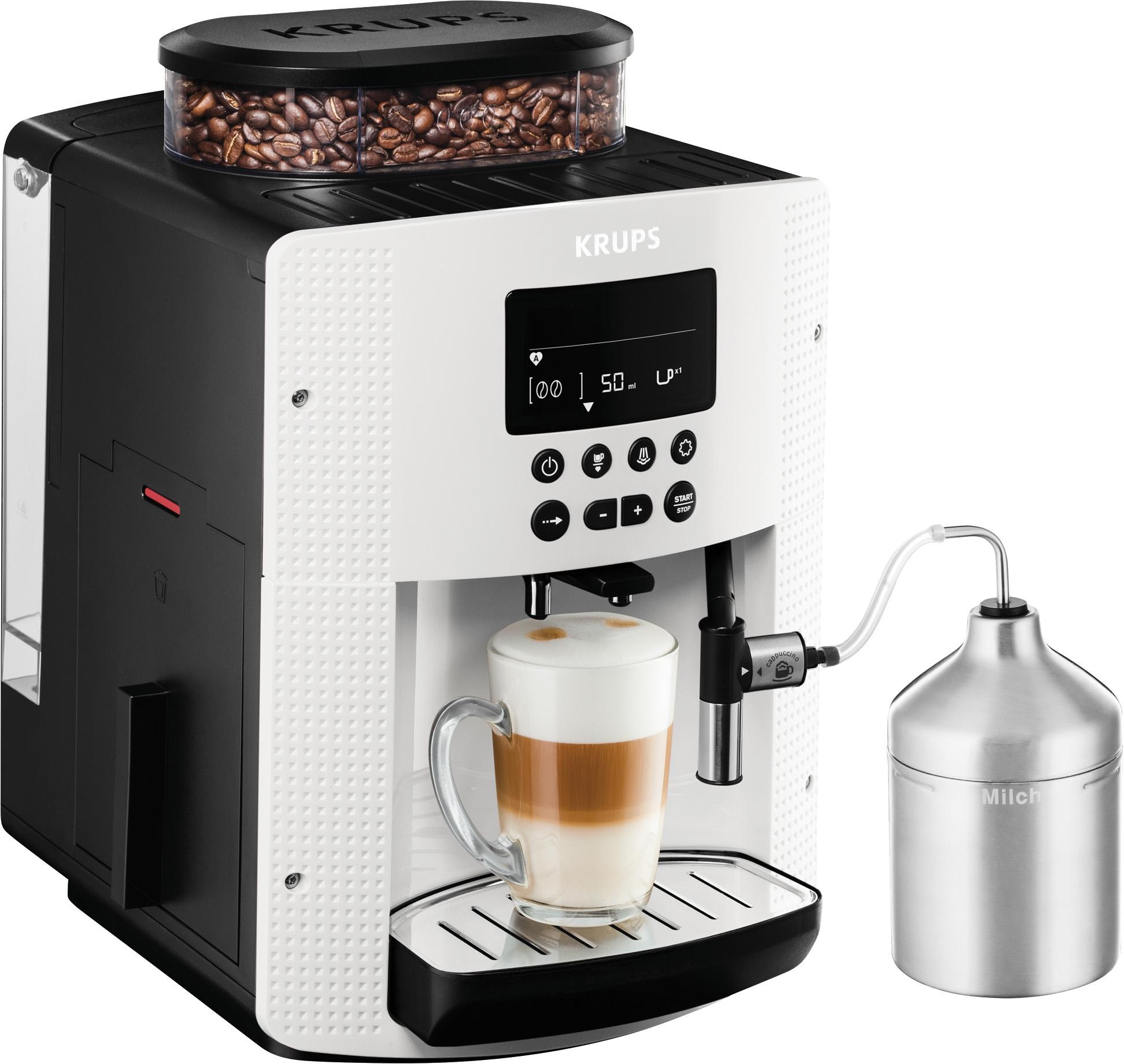 Kaffeevollautomat »EA8161«, inkl. Edelstahl-Milchbehälter, 3 Temperaturstufen + 3...
