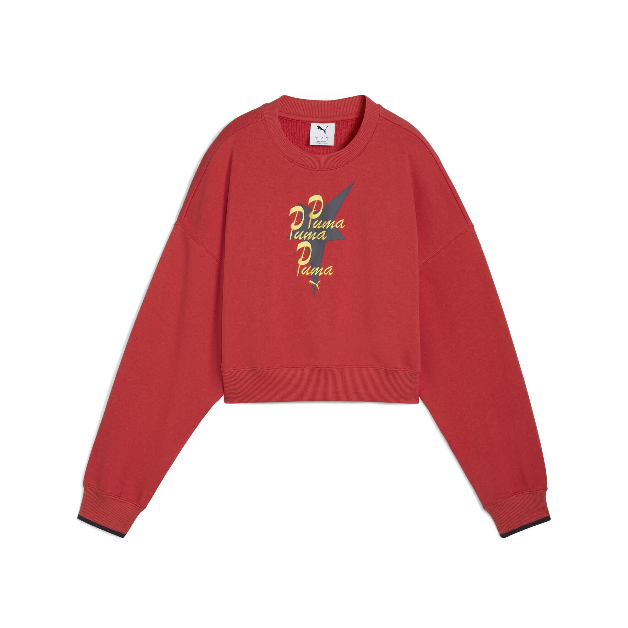 PUMA Sweatshirt "ROAD TO UNITY Oversized-Crewneck mit Grafik Damen" günstig online kaufen