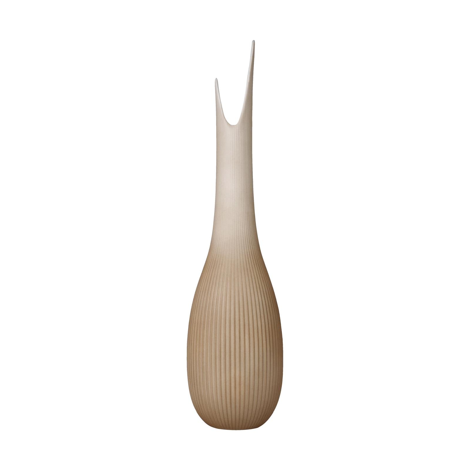 Goebel Dekovase "Vase Studio 8 Raindrop 41 cm beige" Abwischbar