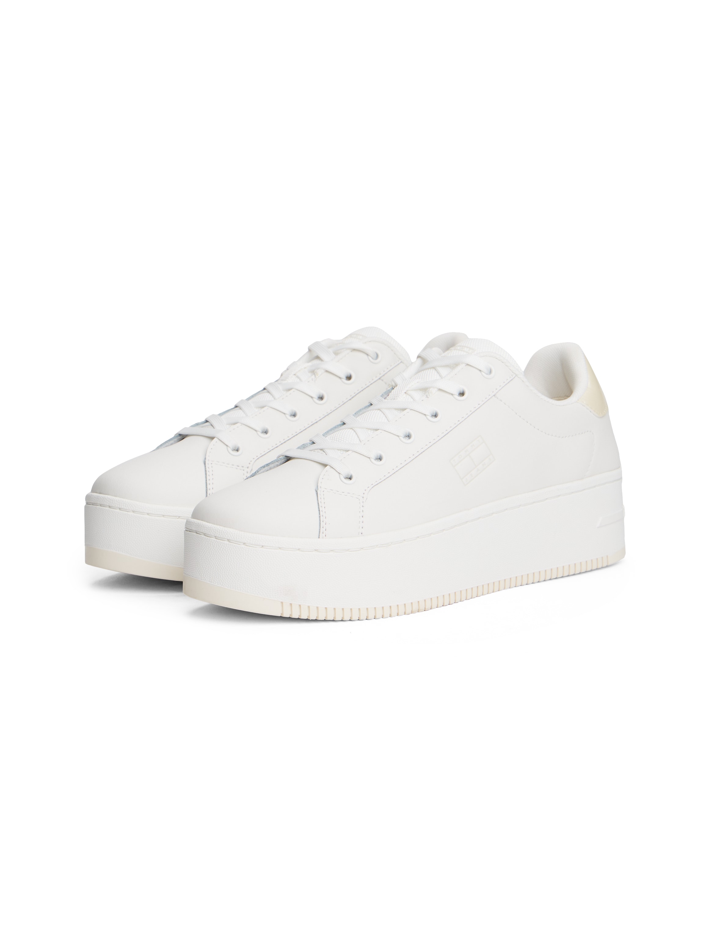 Tommy Jeans Plateausneaker "TJW FLATFORM PEARLIZED SNEAKER", Freizeitschuh, günstig online kaufen