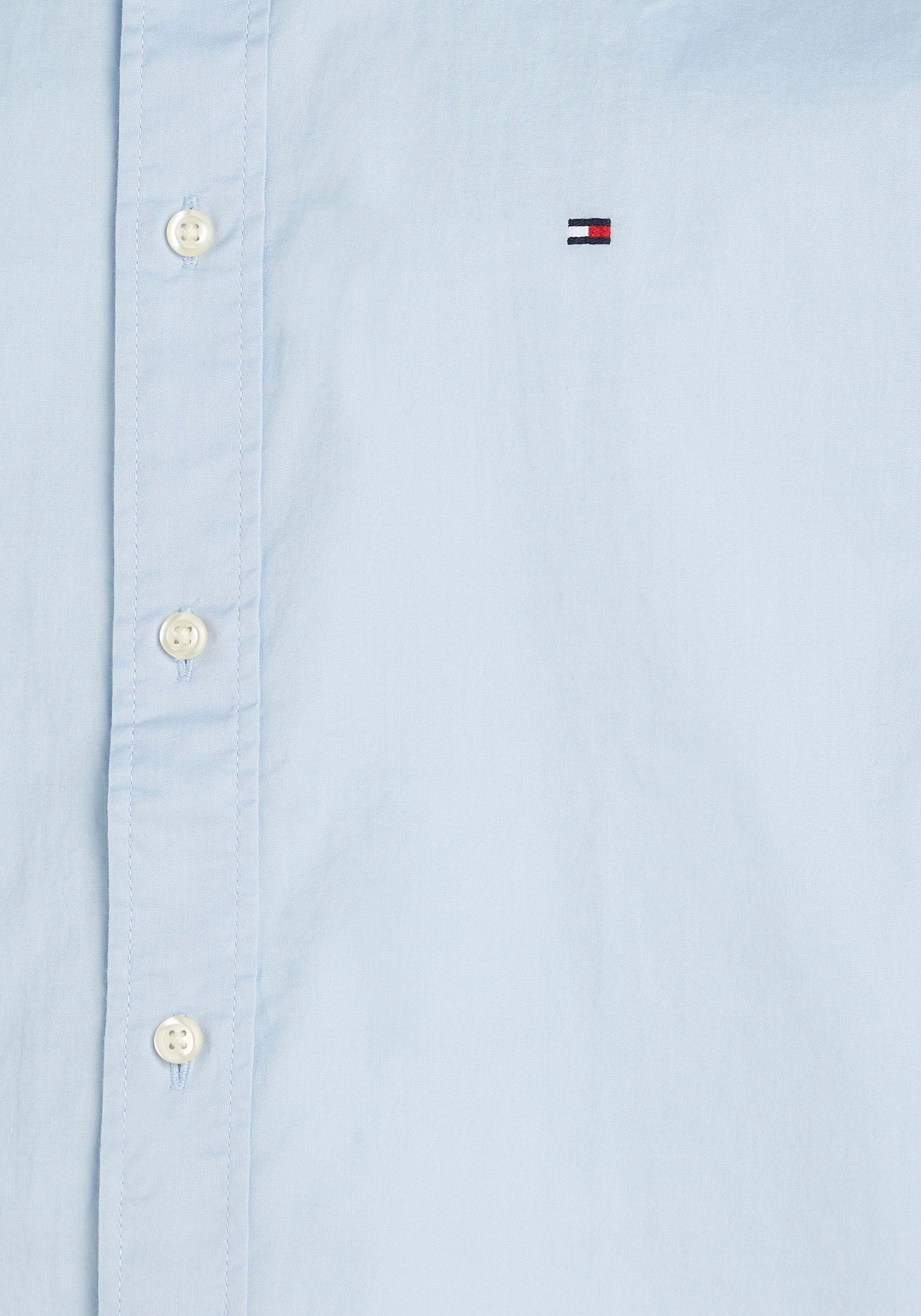 Tommy Hilfiger Langarmhemd »LA-Hemd Flex Poplin«