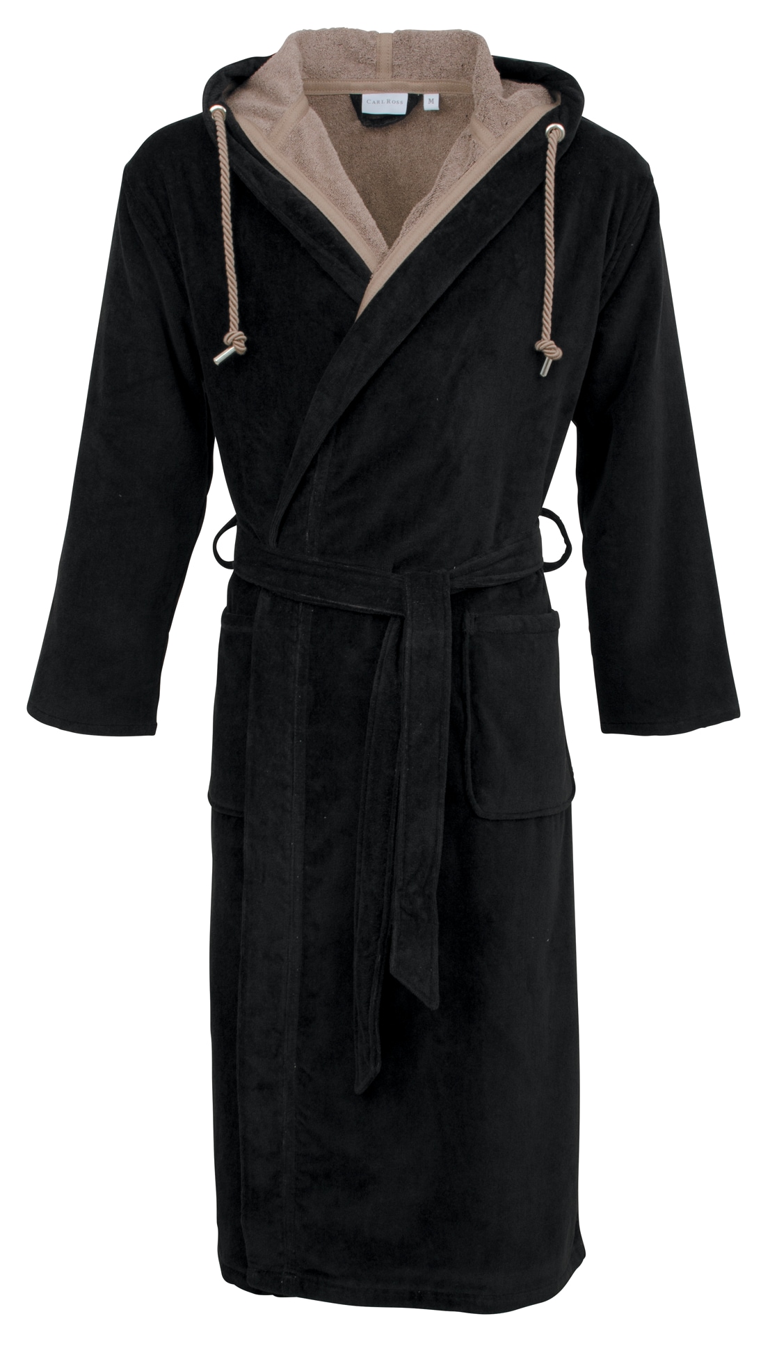Carl Ross Unisex-Bademantel "velours" 1 Stk. Kapuze günstig online kaufen