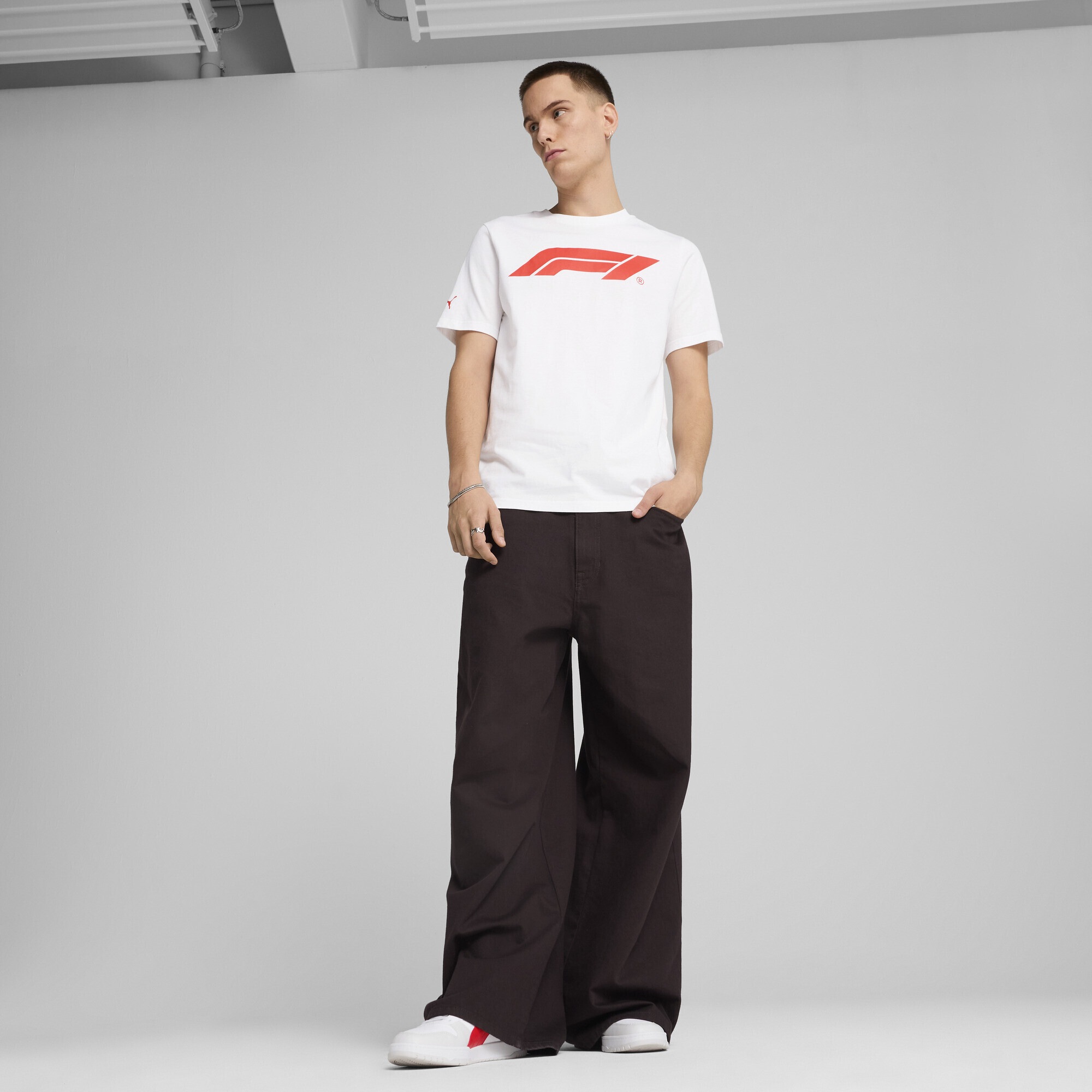 PUMA T-Shirt »F1® Essentials Logo T-Shirt Herren«