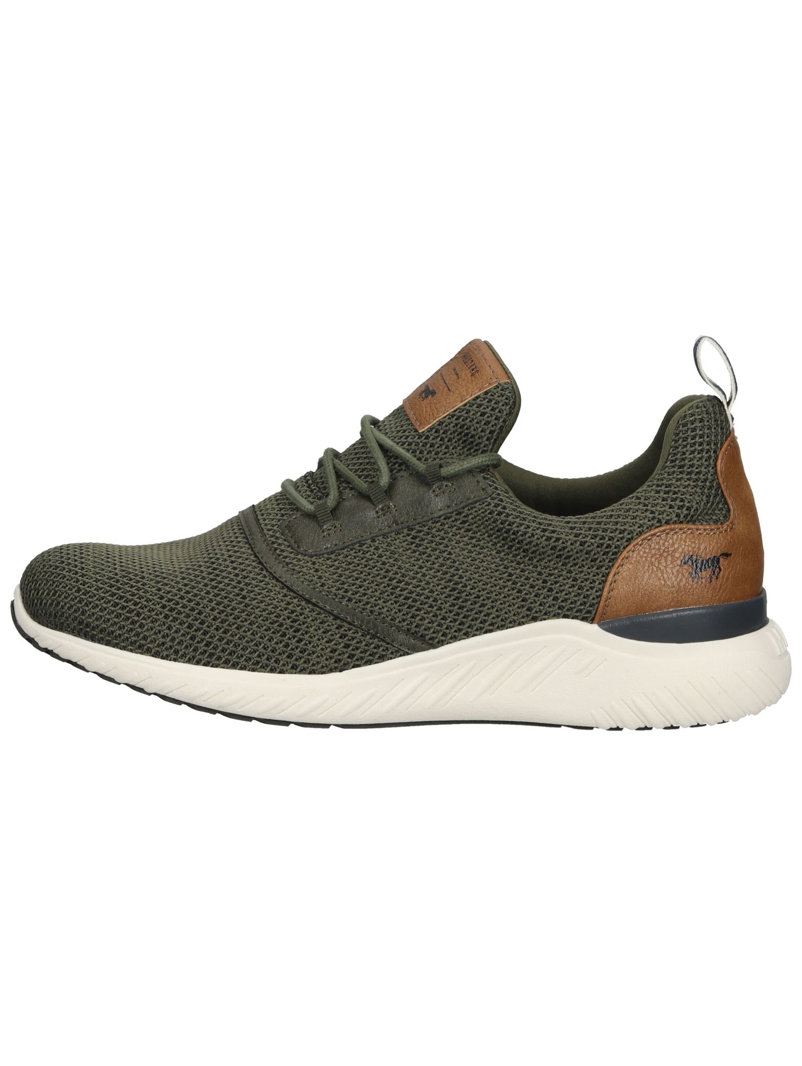 Mustang Shoes Schnürschuh »Mustang Shoes Halbschuhe Lederimitat/Textil«