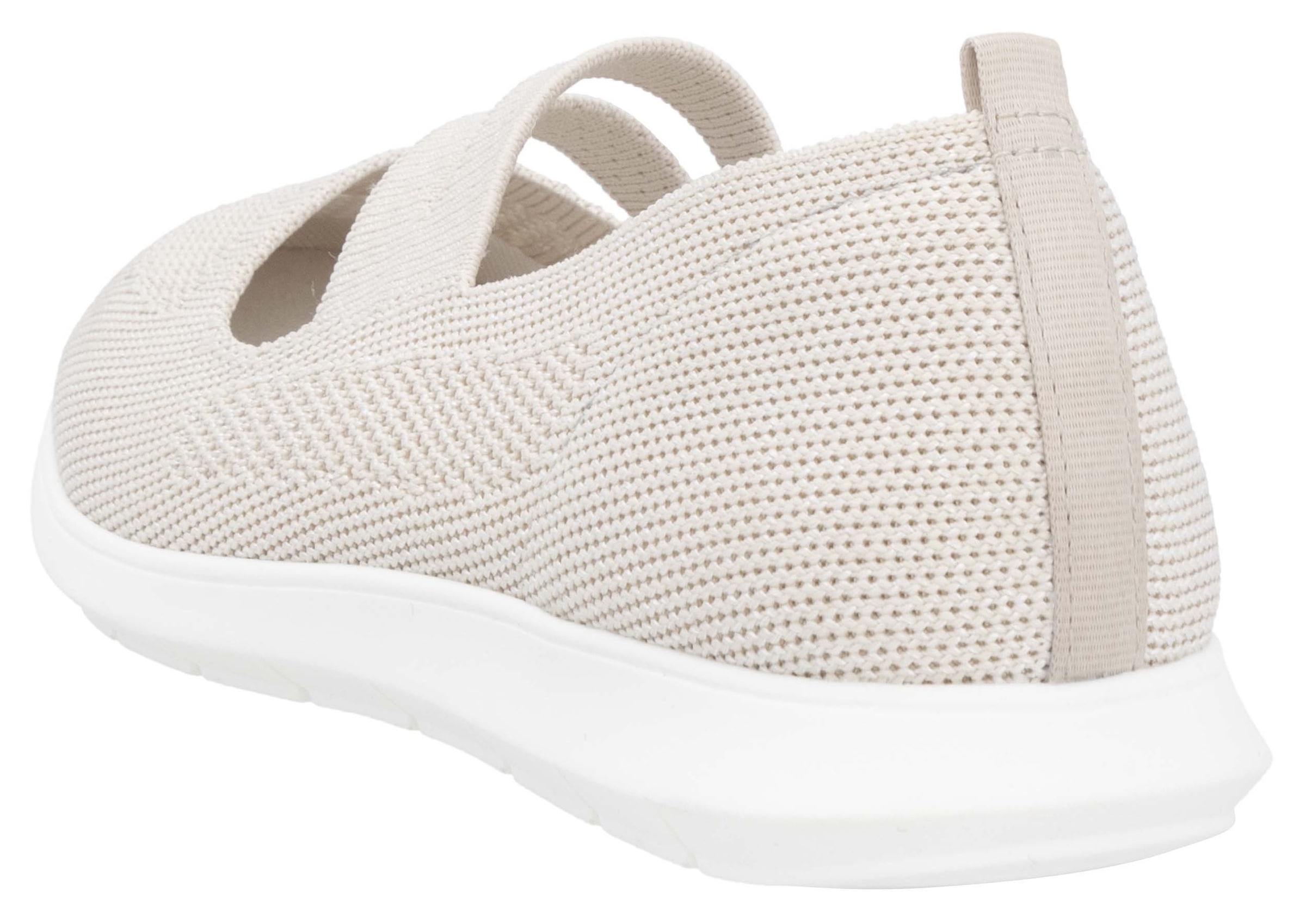 Remonte Riemchenballerina, Halbschuh, Freizeitschuh, Komfortschuh mit herausnehmbarer Einlage