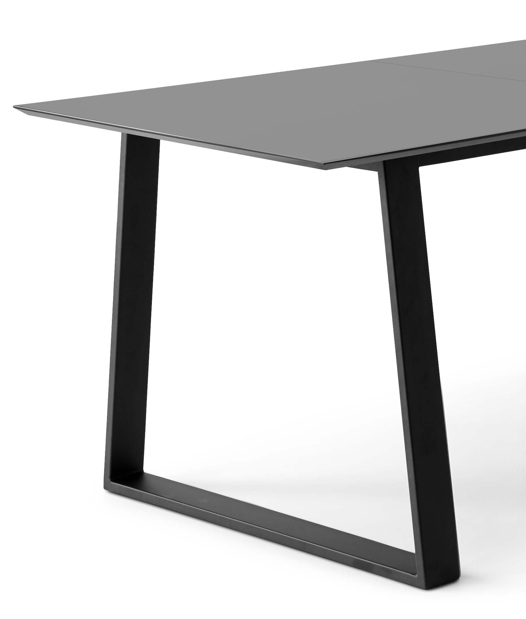 Hammel Furniture Esstisch Metallgestell, BAUR Trapez rechteckige | by Einlegeplatten Hammel«, MDF, 2 »Meza Tischplatte