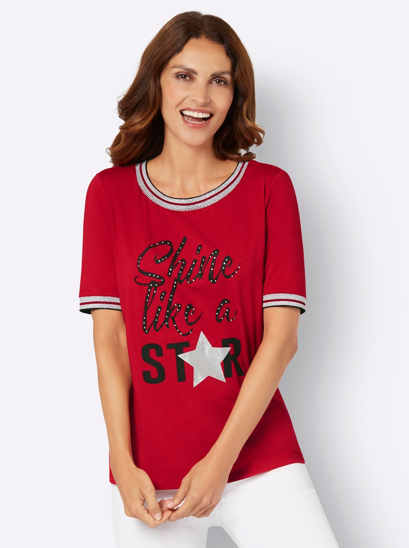 Inspirationen Rundhalsshirt "Shirt" 1 Stk. tlg. günstig online kaufen