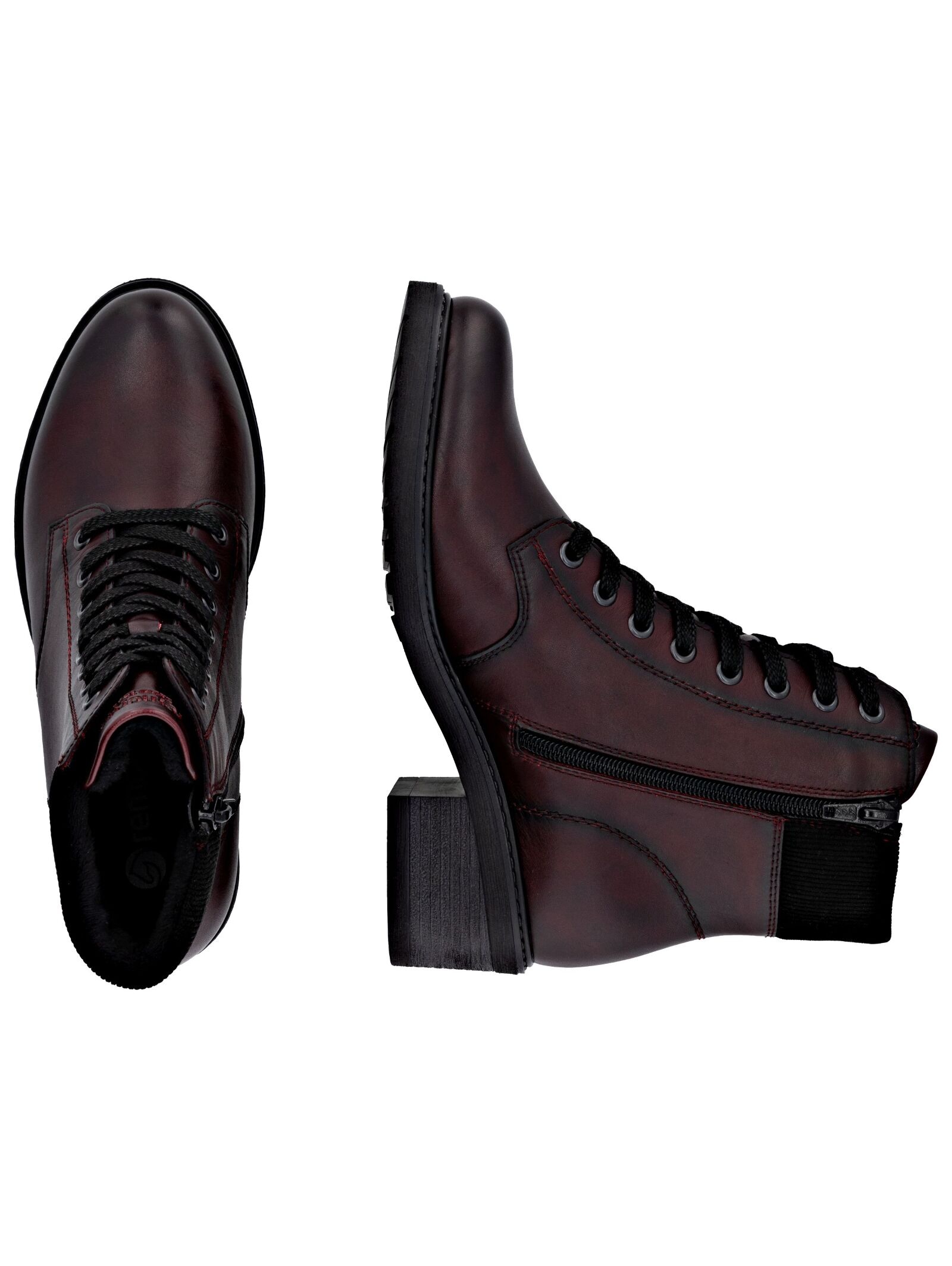 Remonte Schnürstiefelette »Remonte Stiefelette Leder/Synthetik«