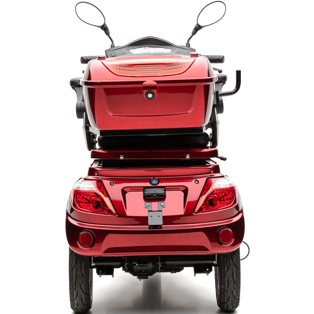 ECONELO Elektromobil »Seniorenmobil BILLY«, 1000 W, 25 km/h, (mit Topcase)