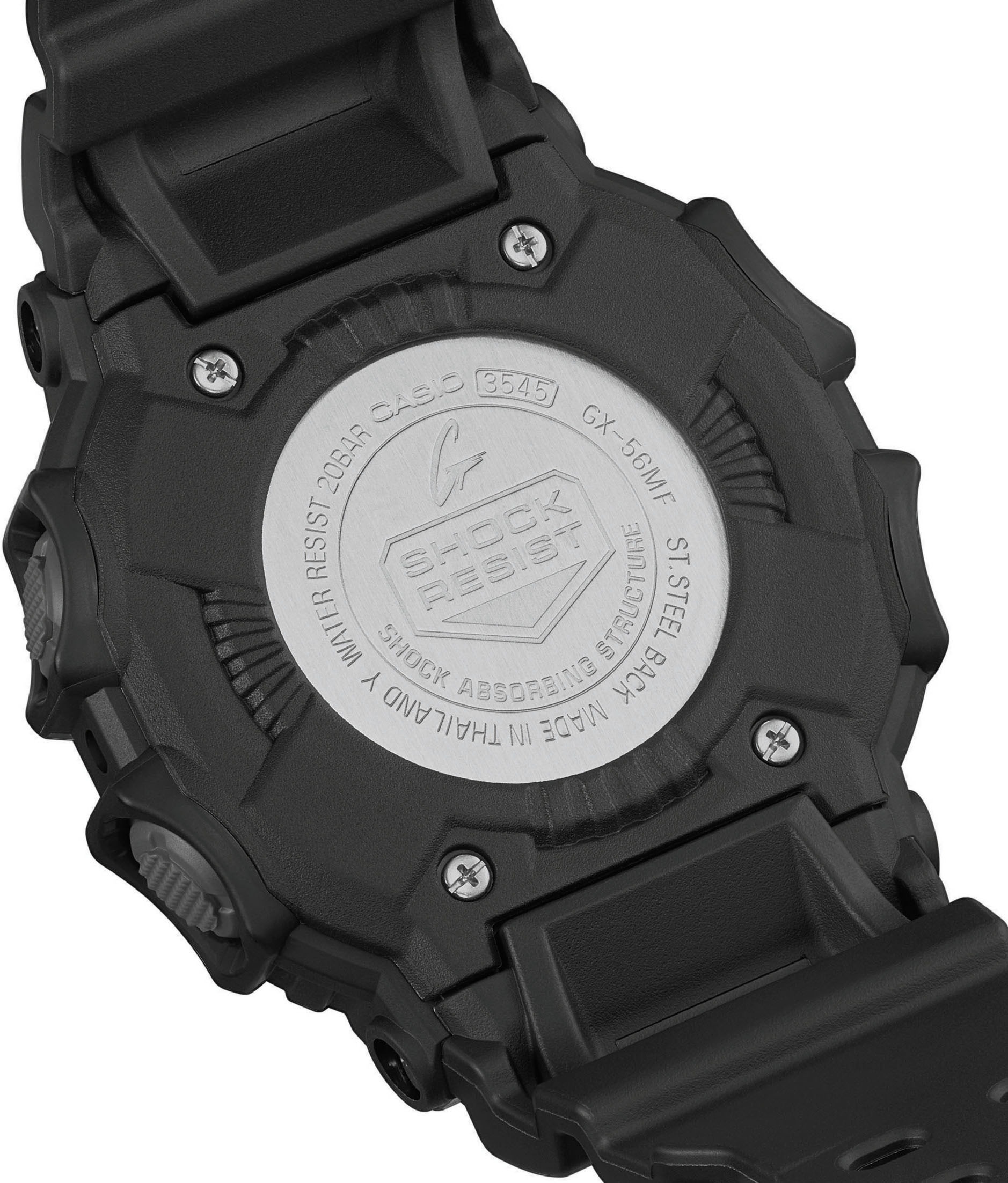 CASIO G-SHOCK Chronograph, Armbanduhr, Solar, Herrenuhr, digital,bis 20bar wasserd.Resinarmband