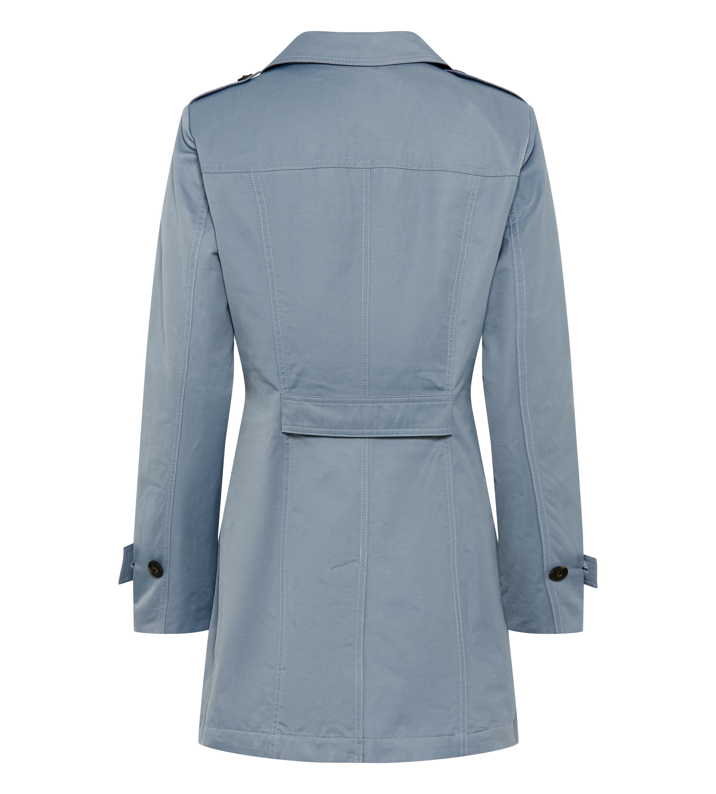 Fuchs Schmitt Kurzmantel Lightweight Cotton, Regular Fit, Schulterklappen