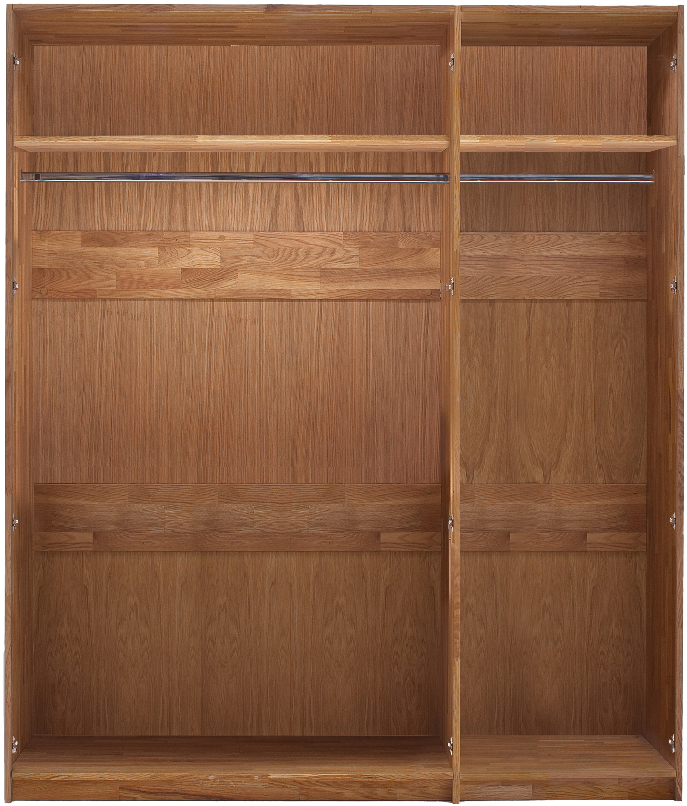 Home affaire Kleiderschrank "Huven, Kleiderschrank mit viel Stauraum, aus M günstig online kaufen