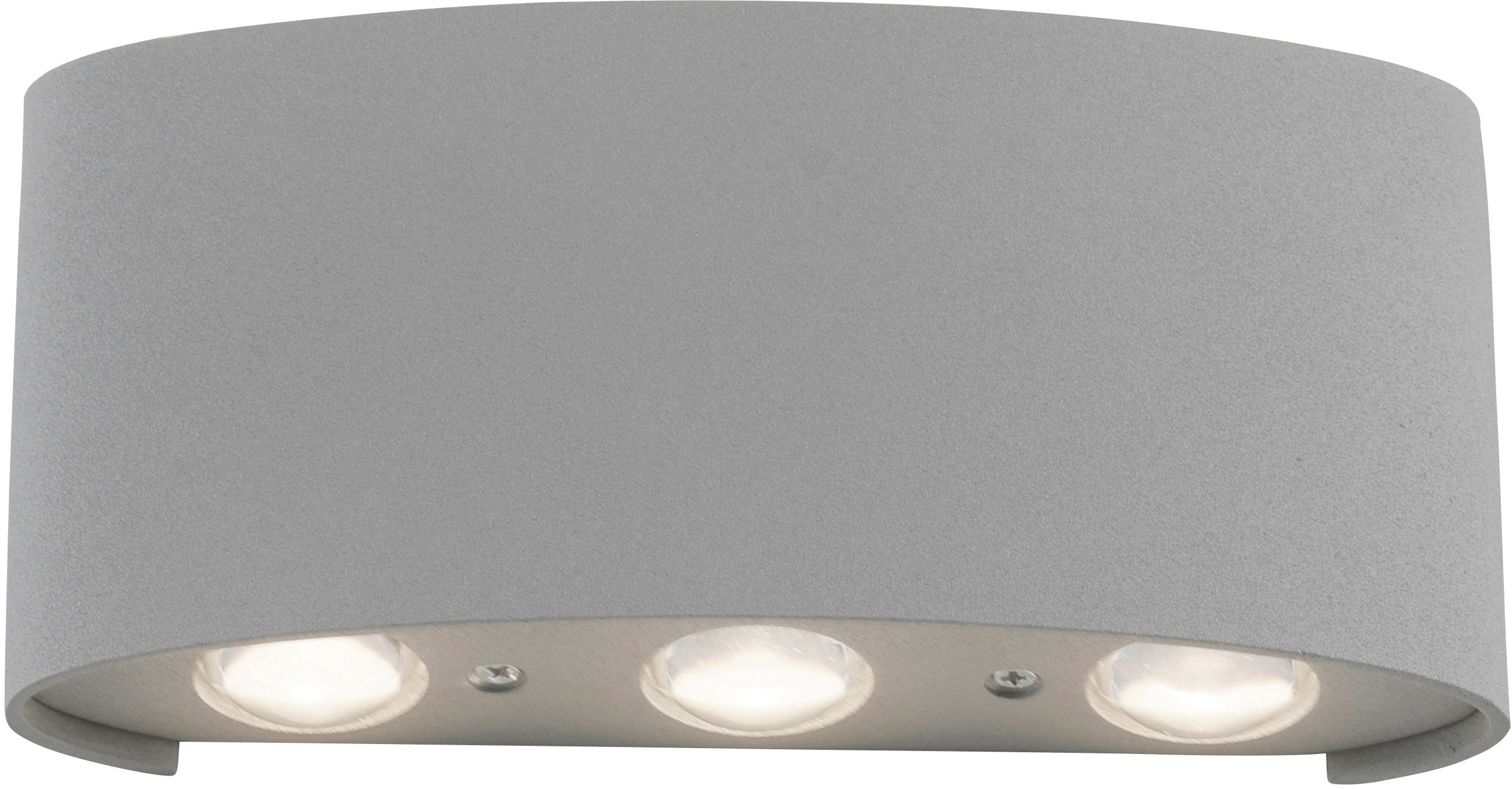 Paul Neuhaus Außen-Wandleuchte "CARLO" LED-Board 1 Stk. Warmweiß Schutzart IP 54, Für Außen- und Innenbereich