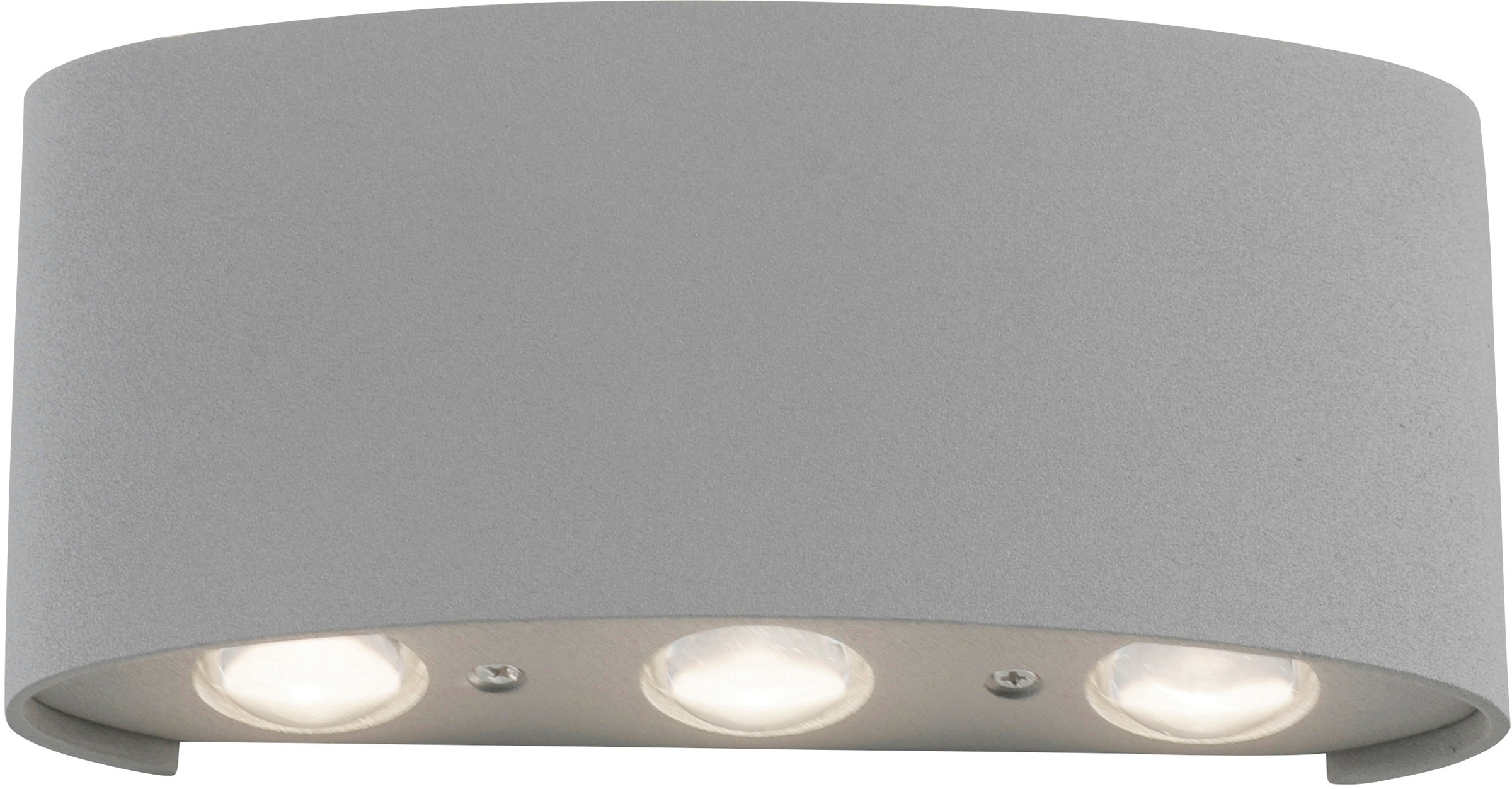 Paul Neuhaus LED Außen-Wandleuchte "Carlo", 6 flammig, Leuchtmittel LED-Board  LED fest integriert, Schutzart IP 54, Für