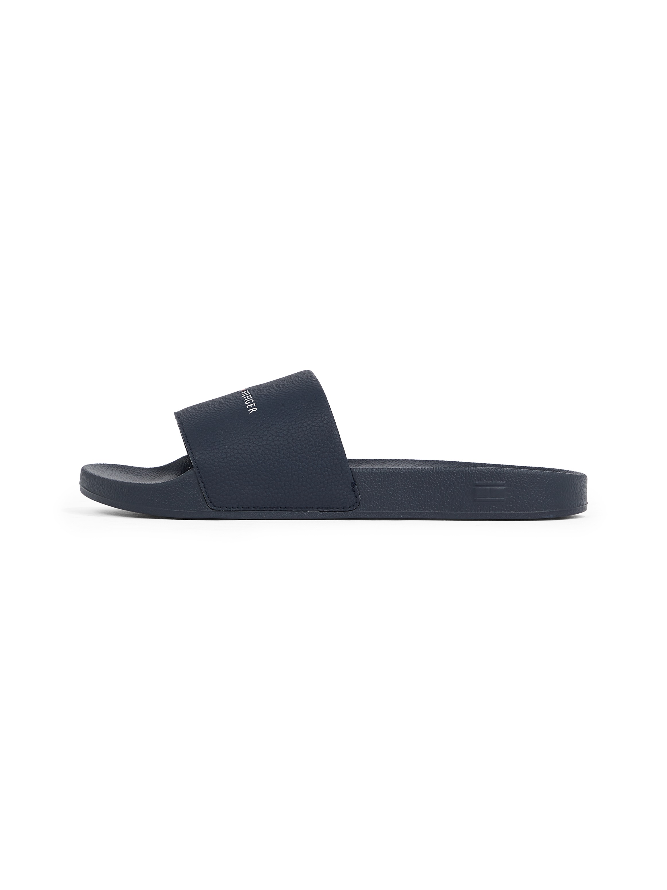 Tommy Hilfiger Pantolette »HILIFGER NYC POOL SLIDE«, Schlupfschuh, Strandschuh, Schlappen mit Logoschriftzug