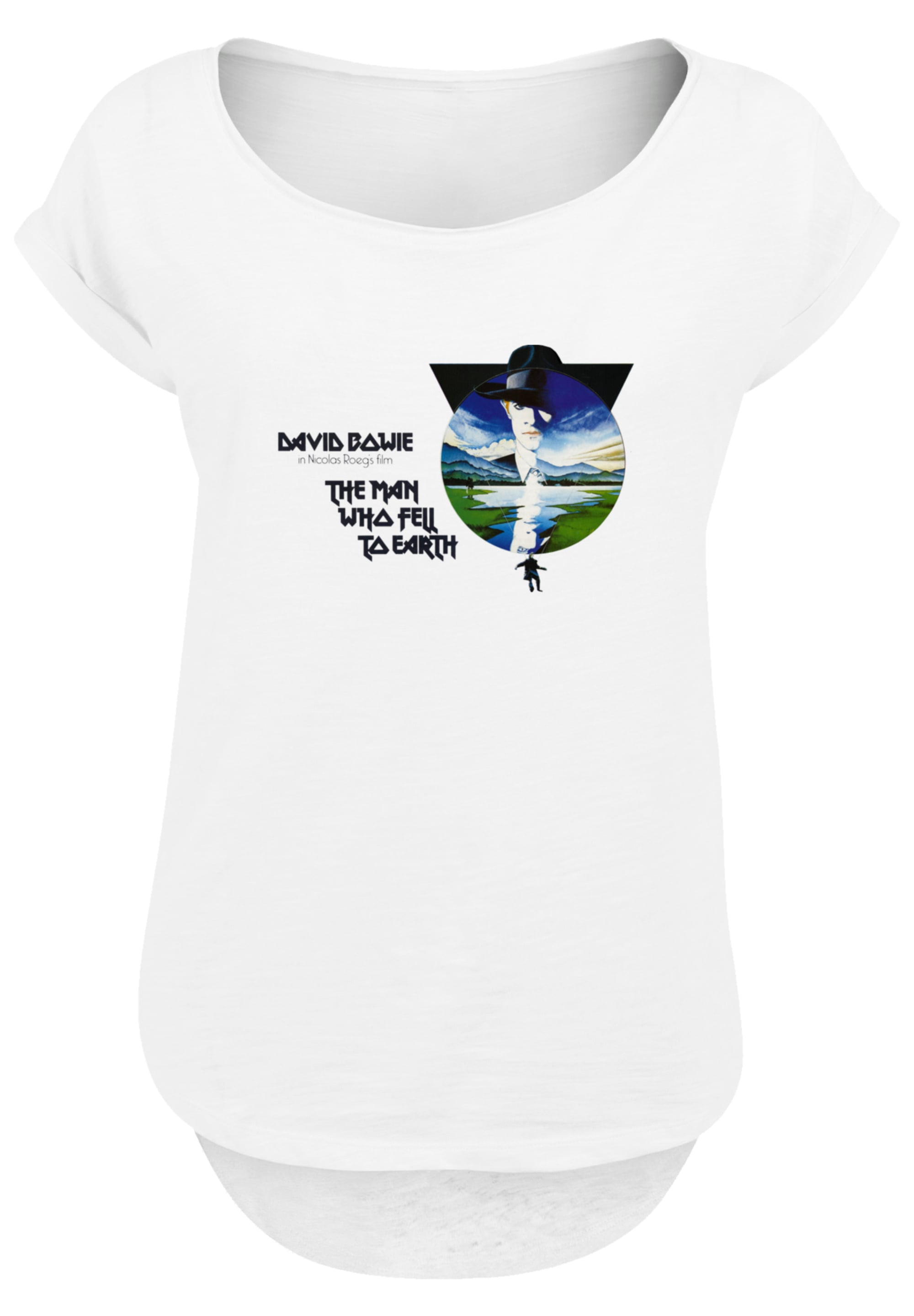F4NT4STIC T-Shirt »The Man Who Fell To Earth David Bowie«, Premium Qualität