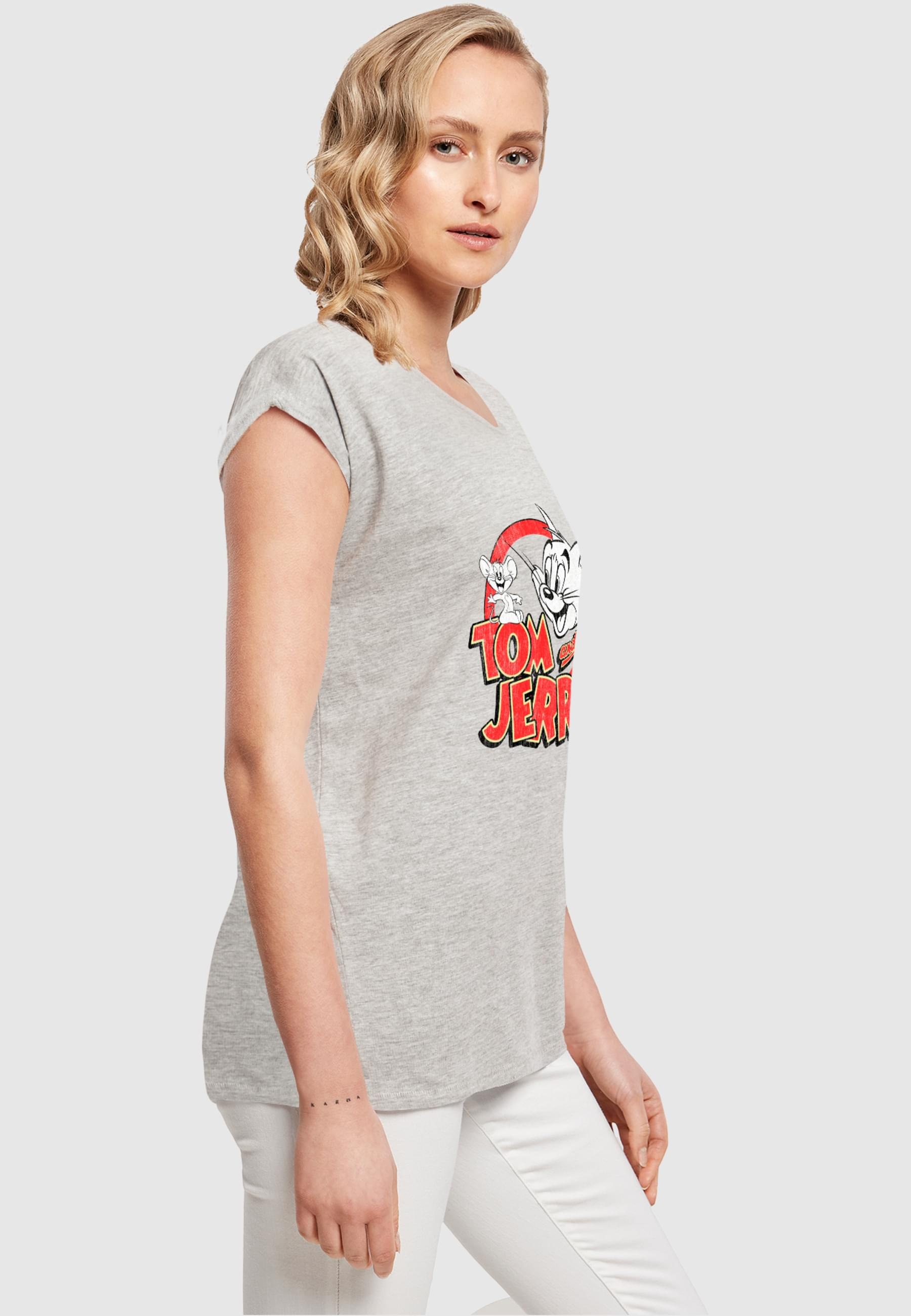ABSOLUTE CULT T-Shirt »ABSOLUTE CULT Damen Ladies Tom and Jerry - Logo T-Shirt«, (1 tlg.)