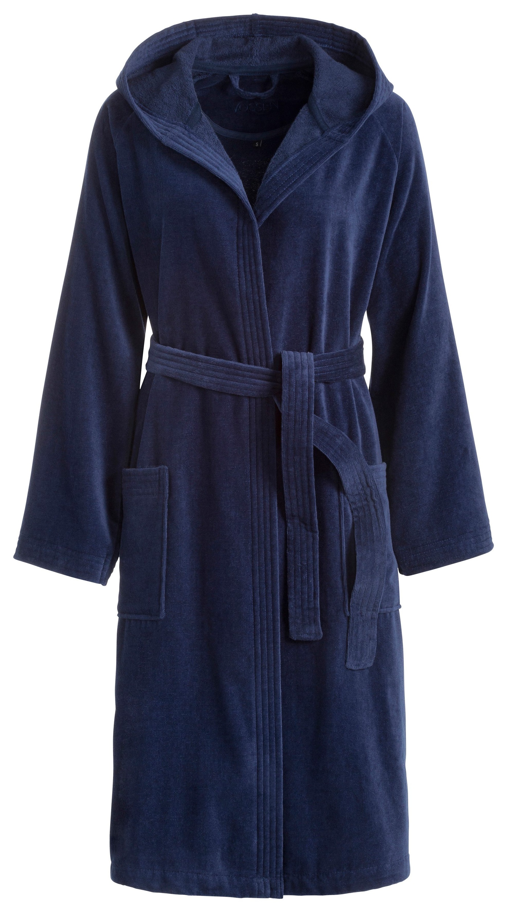 Vossen Unisex-Bademantel »Texas, ideal für Sauna & Spa, Hotelbademantel, Morgenmantel«, (1 St.), für Damen & Herren