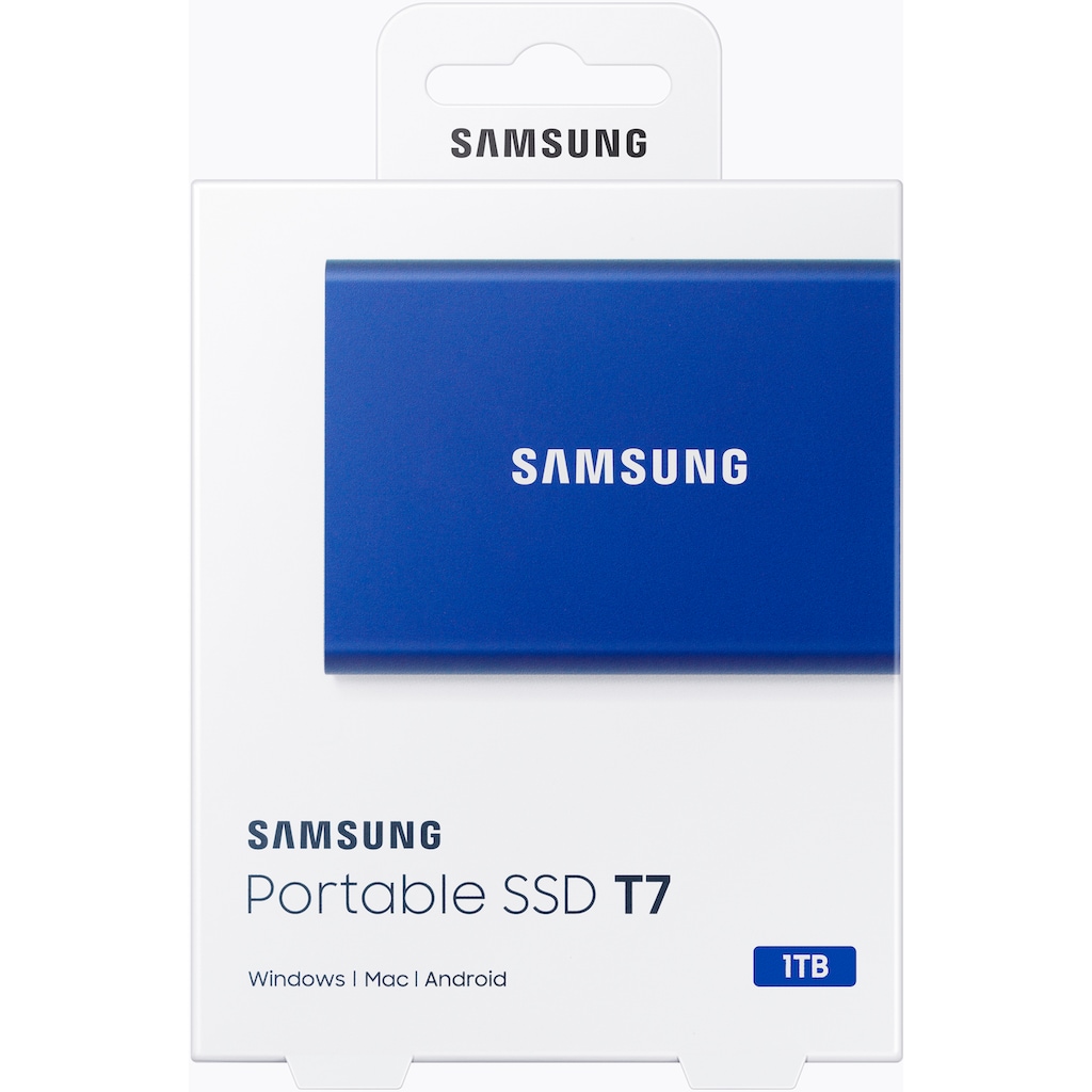 Samsung externe SSD »Portable SSD T7«, Anschluss USB 3.1-USB 3.2