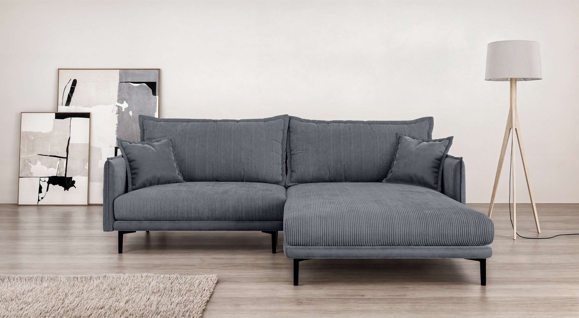 Home affaire Ecksofa "ALEXANDRIA mit Recamiere rechts oder links bestellbar günstig online kaufen