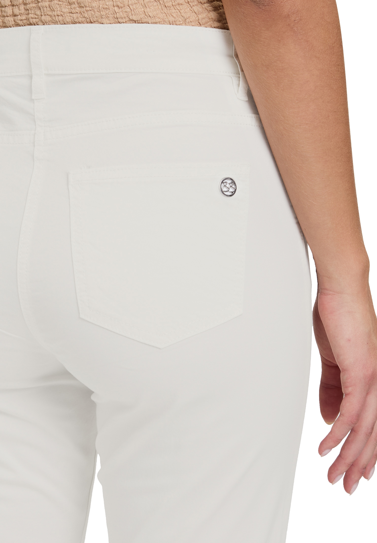 Betty Barclay Stoffhose »Betty Barclay Damen Sommerhose Slim Fit«, Saumschlitz