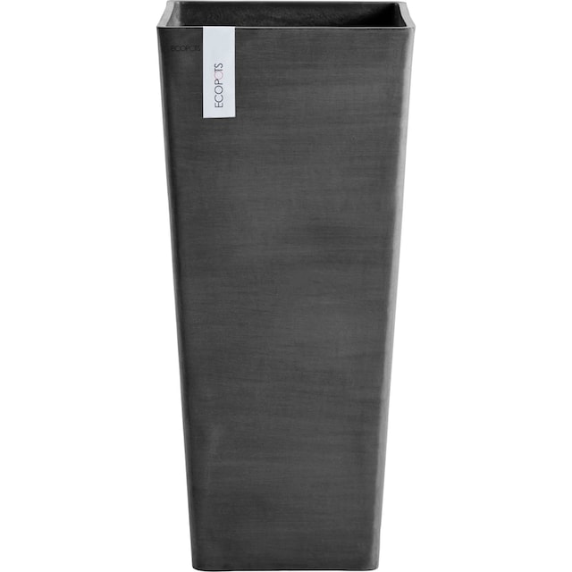 ECOPOTS Blumentopf »ROTTERDAM HIGH Dark Grey«, BxTxH: 32x32x70 cm bestellen  | BAUR
