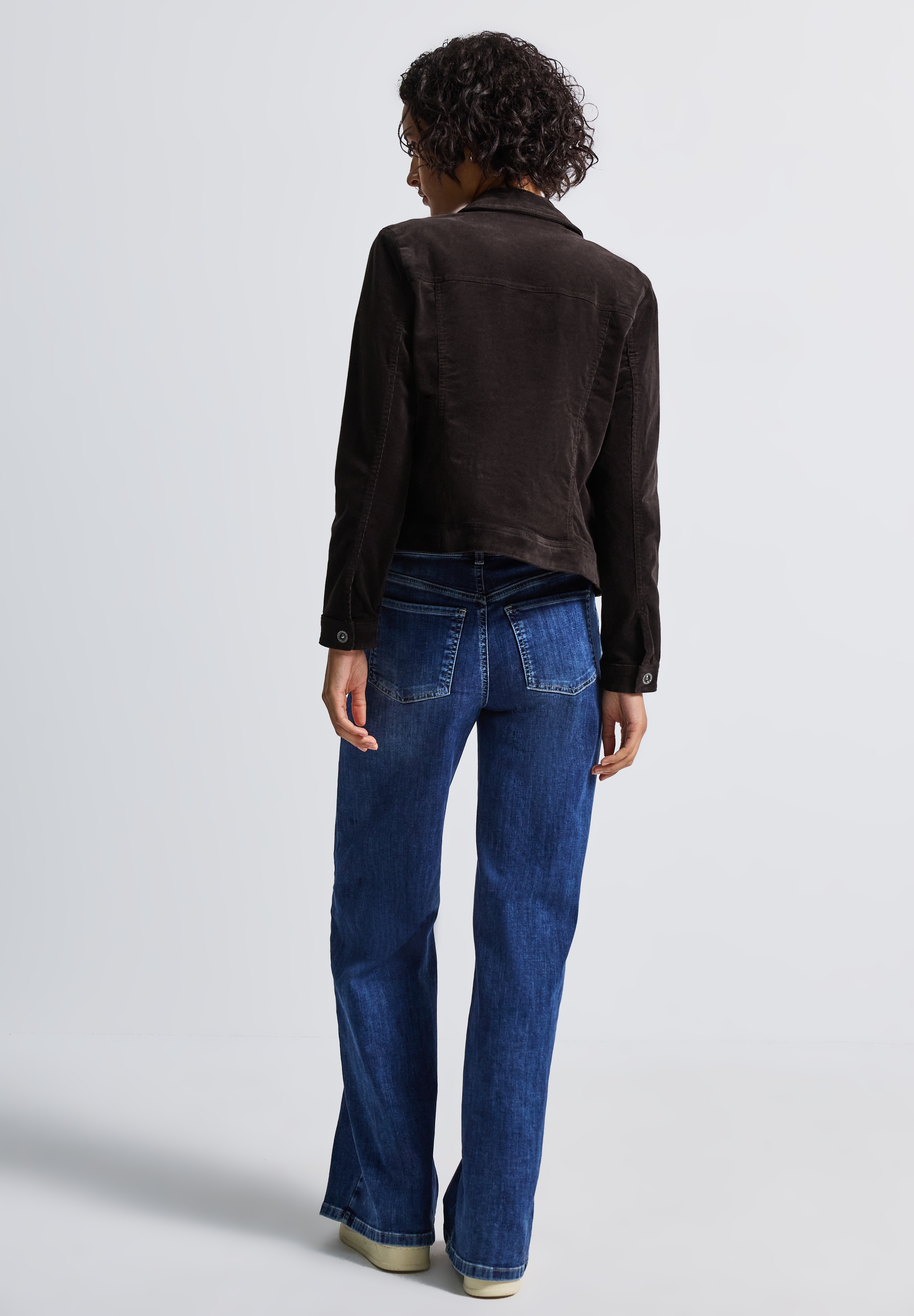 STREET ONE Cordjacke, ohne Kapuze, in Cord-Optik