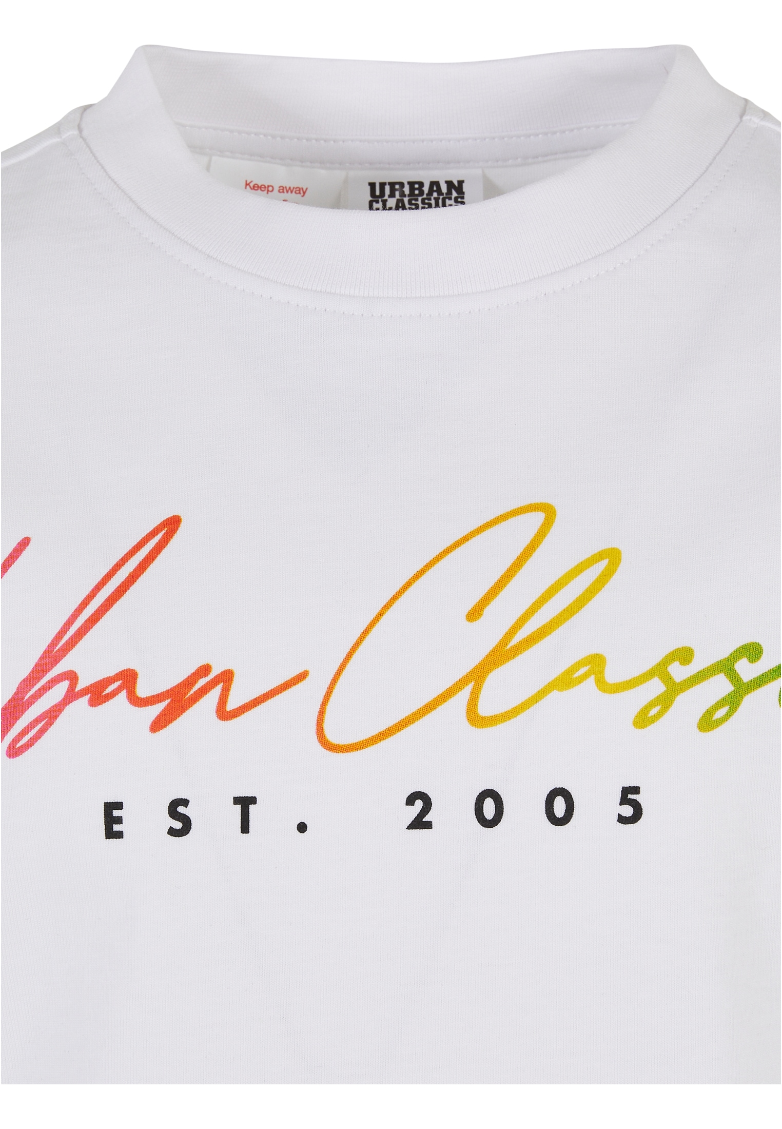 URBAN CLASSICS Kurzarmshirt »Kinder Boys Script Logo Tee«, (1 tlg.) kaufen  | BAUR | T-Shirts