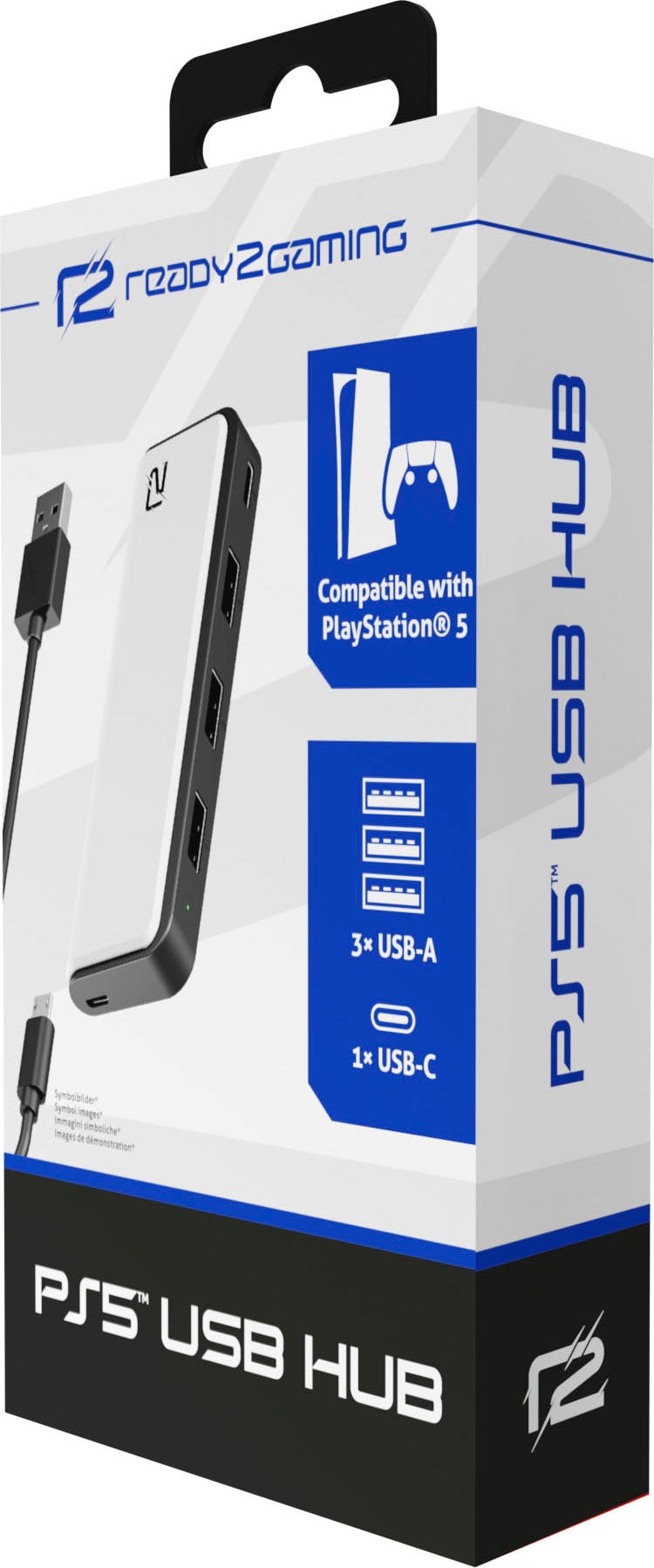 Ready2gaming Gaming-Adapter »PS5™ USB HUB«