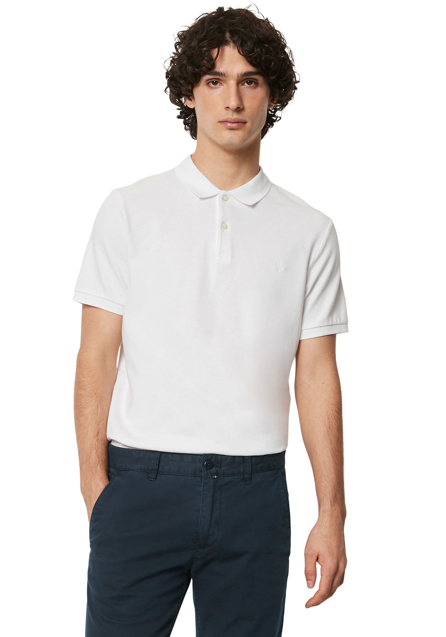 Marc OPolo Poloshirt "aus Organic Cotton-Stretch" günstig online kaufen