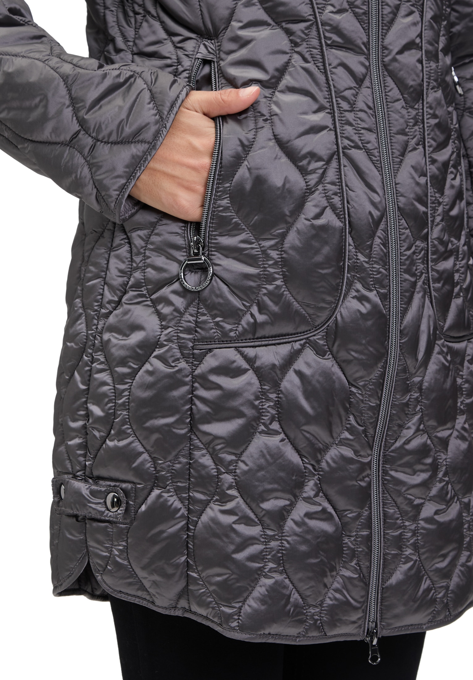 Betty Barclay Outdoorjacke »Betty Barclay Damen Outdoorjacke mit abnehmbarer Kapuze«, mit Kapuze