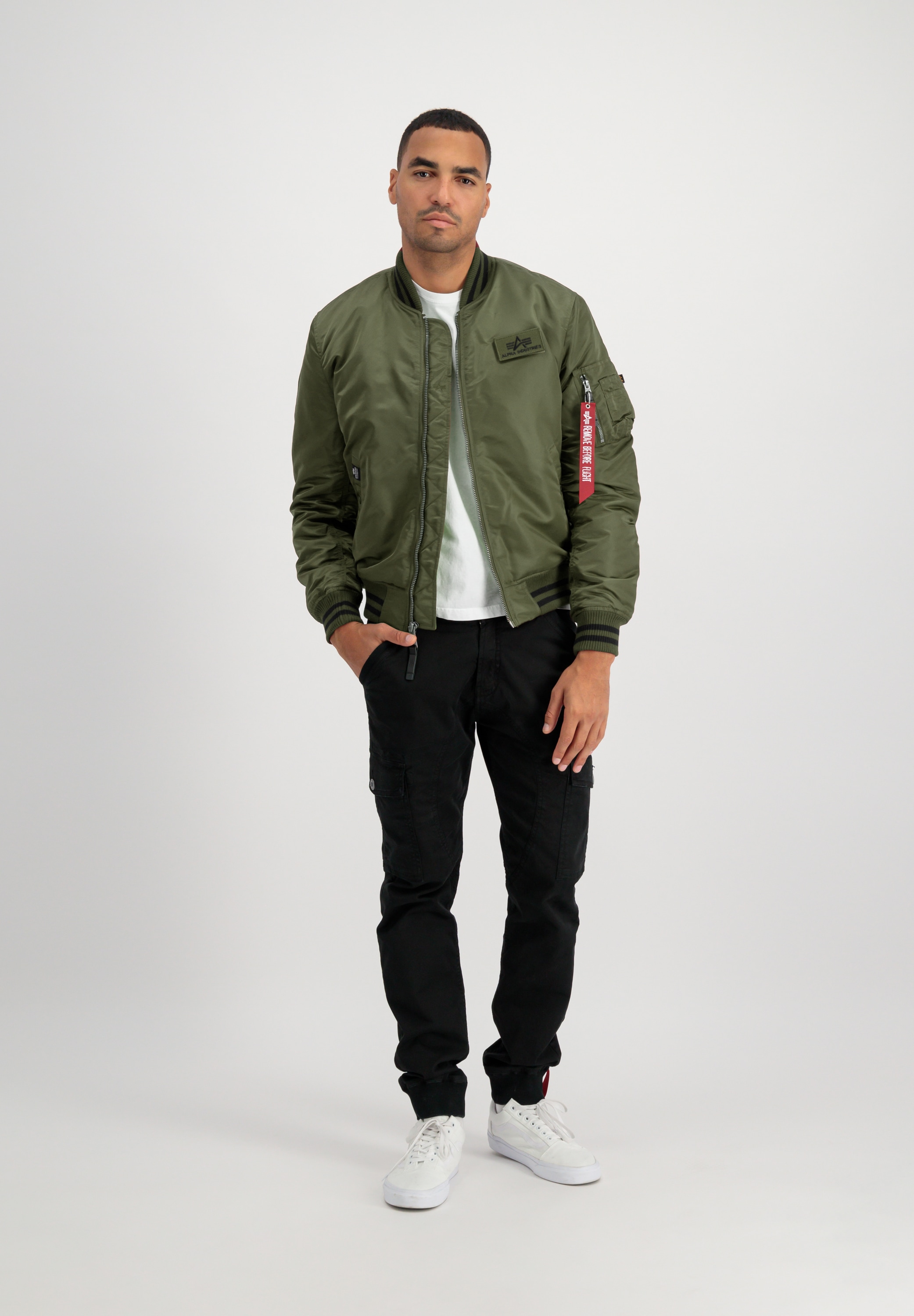 Alpha Industries Collegejacke "ALPHA INDUSTRIES Men - Bomber Jackets Alpha College Jacket FN"