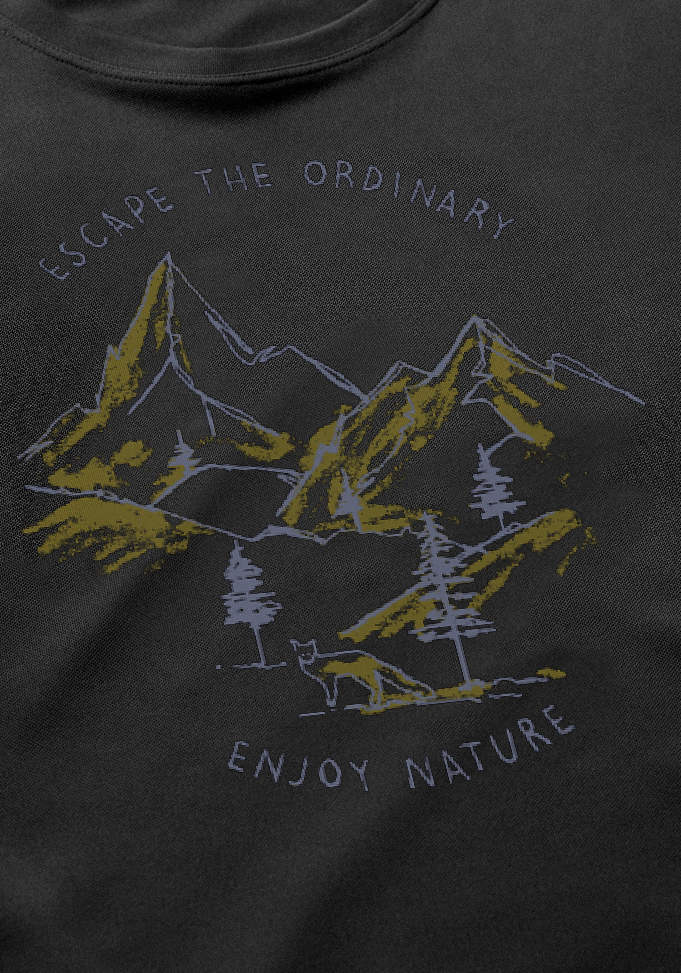 Maier Sports T-Shirt "Dieter Print", Herren Funktionsshirt, Freizeitshirt m günstig online kaufen