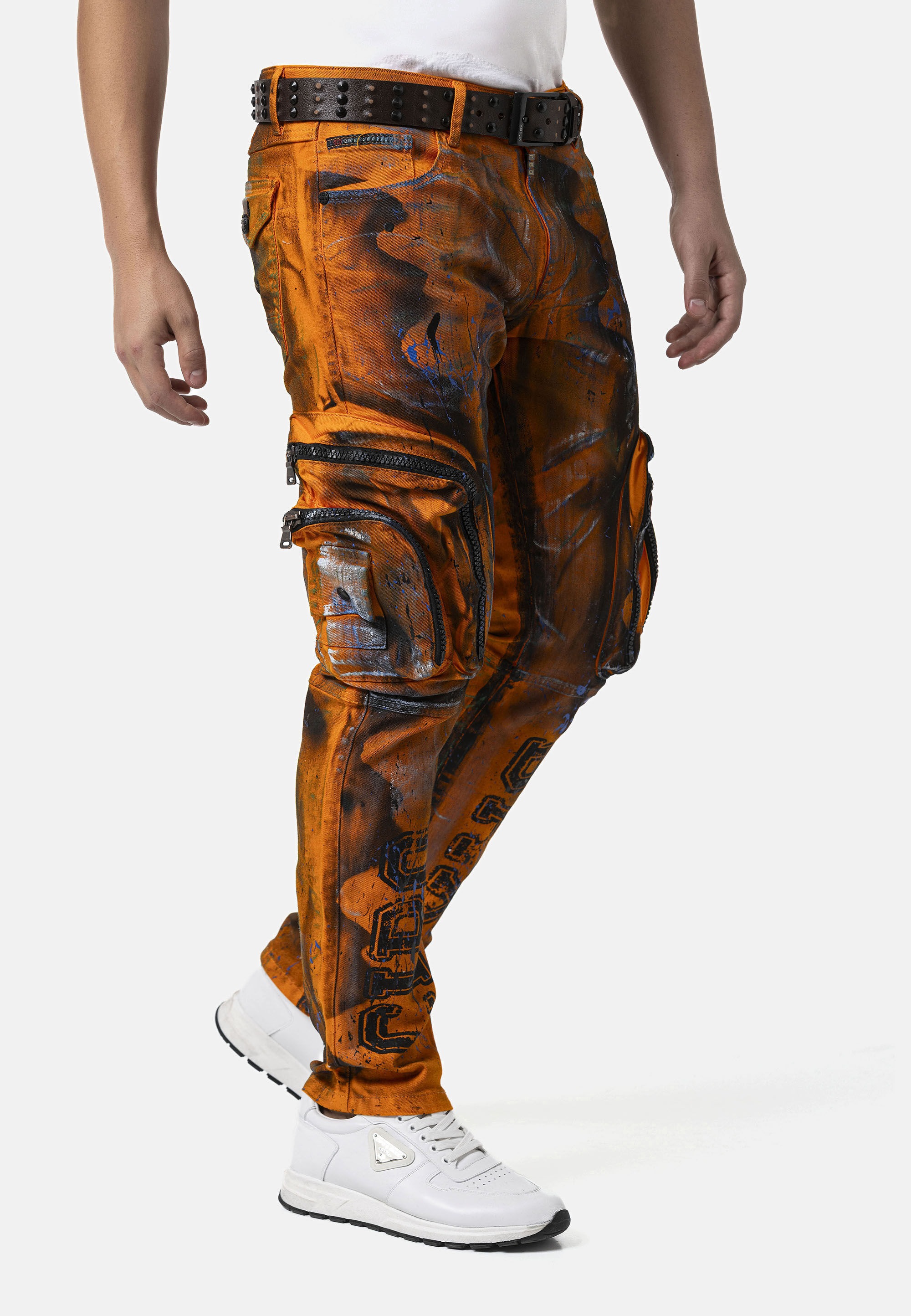 Cipo & Baxx Cargojeans »CD902« mit Cargo-Taschen