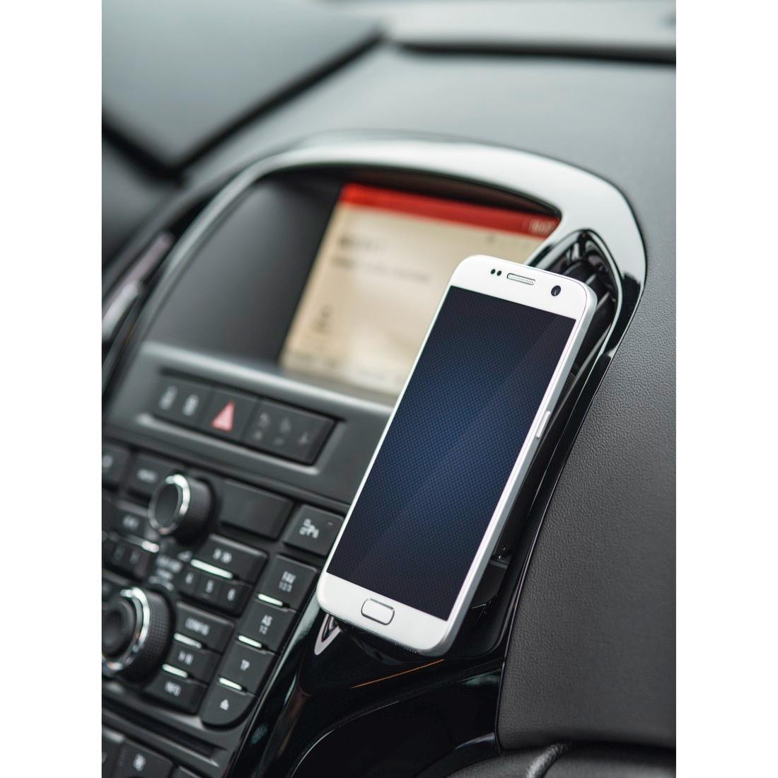 Kremer Premium Magnethalter für Lüftungsgitter Auto magnetische Belüftung  Smartphone-Halterung, Für den werkzeuglosen Einbau an handelsüblichen  Autolüftungsschlitzen