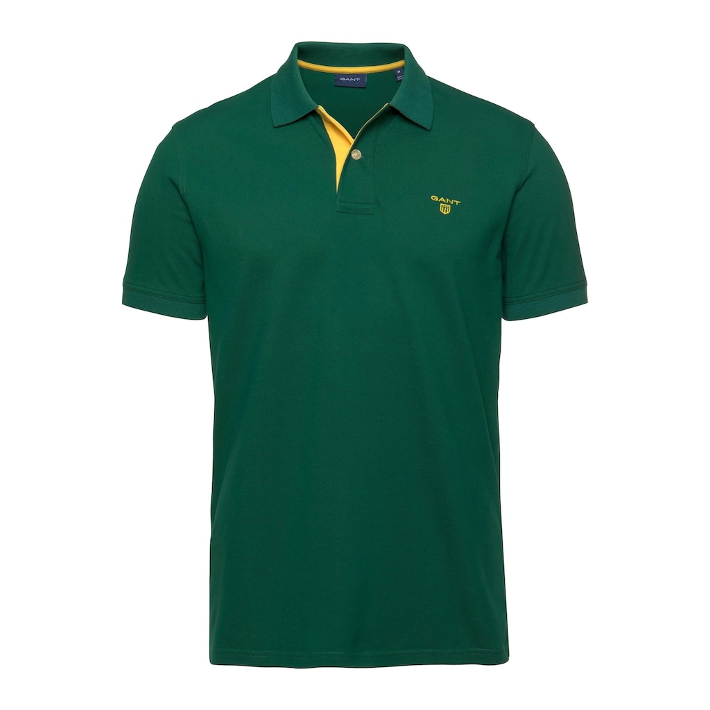 Gant Poloshirt »Contrast Collar PIQ SS Rugger«