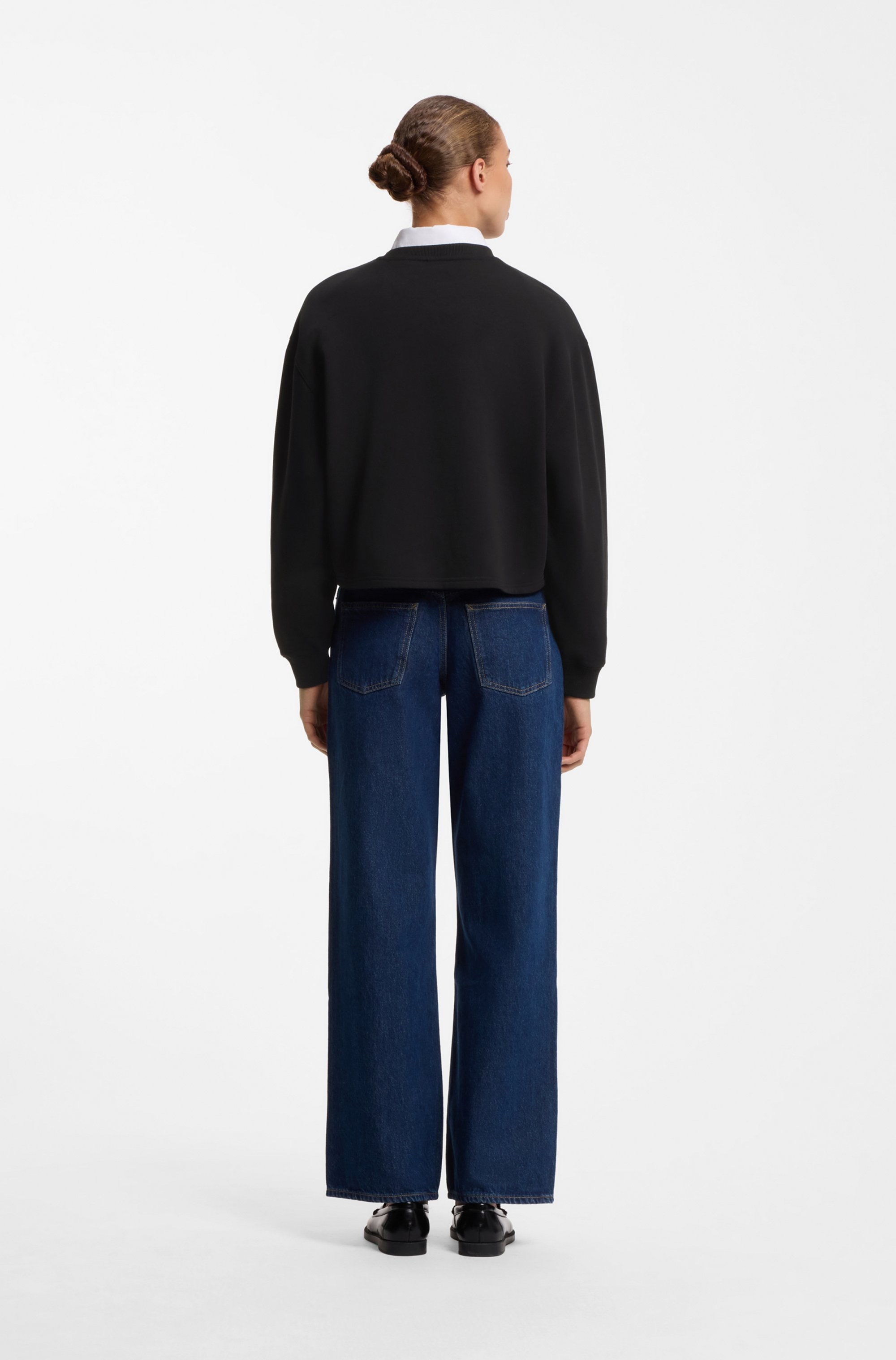 HUGO Sweatshirt »Damaswee«, mit Logoschriftzug, Rundhals
