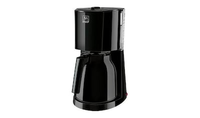 Filterkaffeemaschine »Enjoy Therm 1017-06 schwarz«, 1,1 l Kaffeekanne, Papierfilter, 1x4