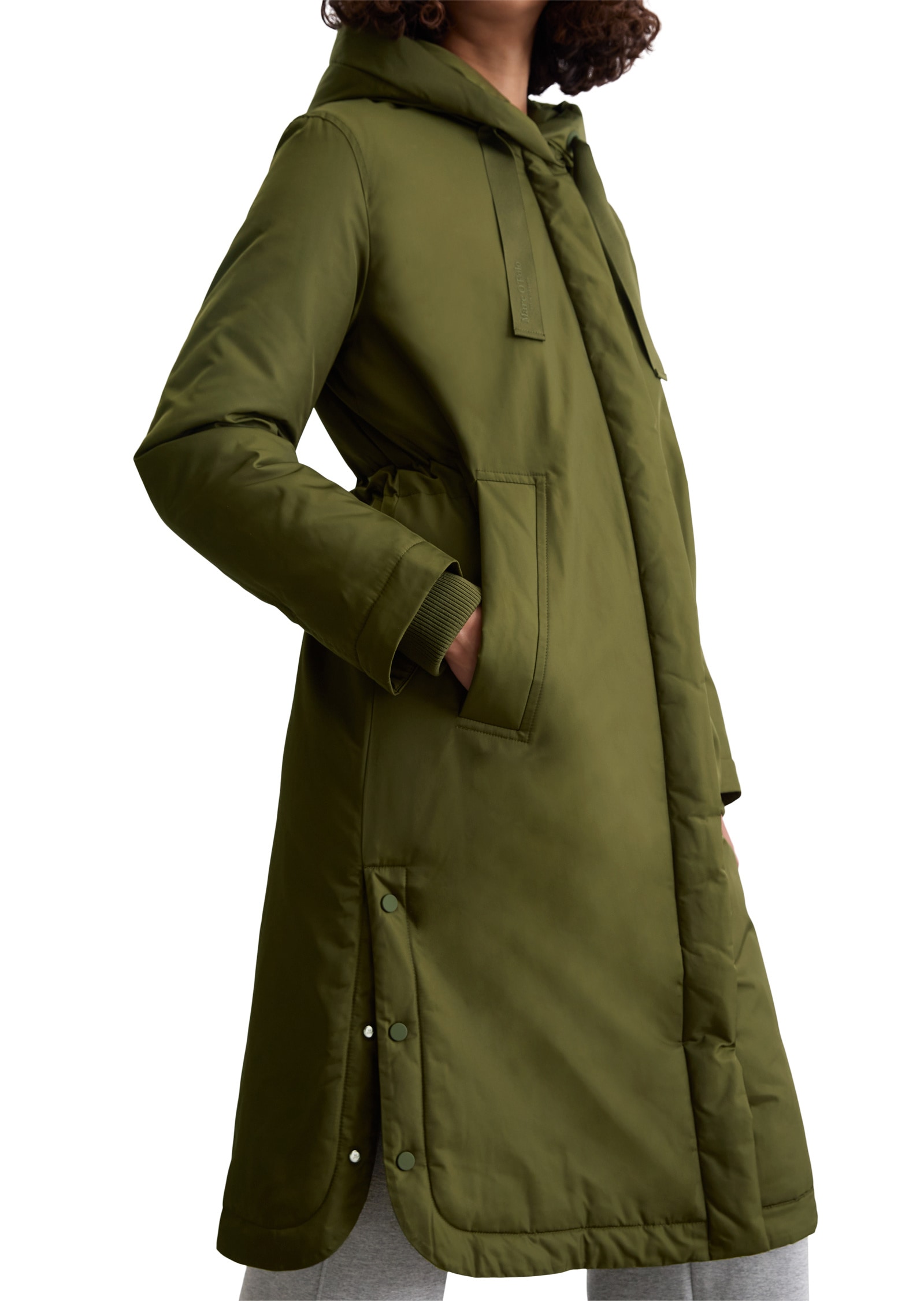 Marc O'Polo Wintermantel »aus recyceltem Polyester-Twill«